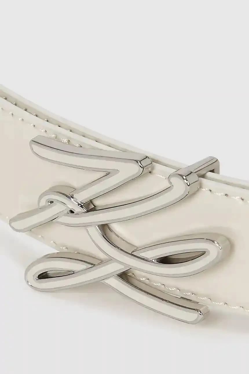 Двусторонний кожаный ремешок K/AUTOGRAPH - фото 3