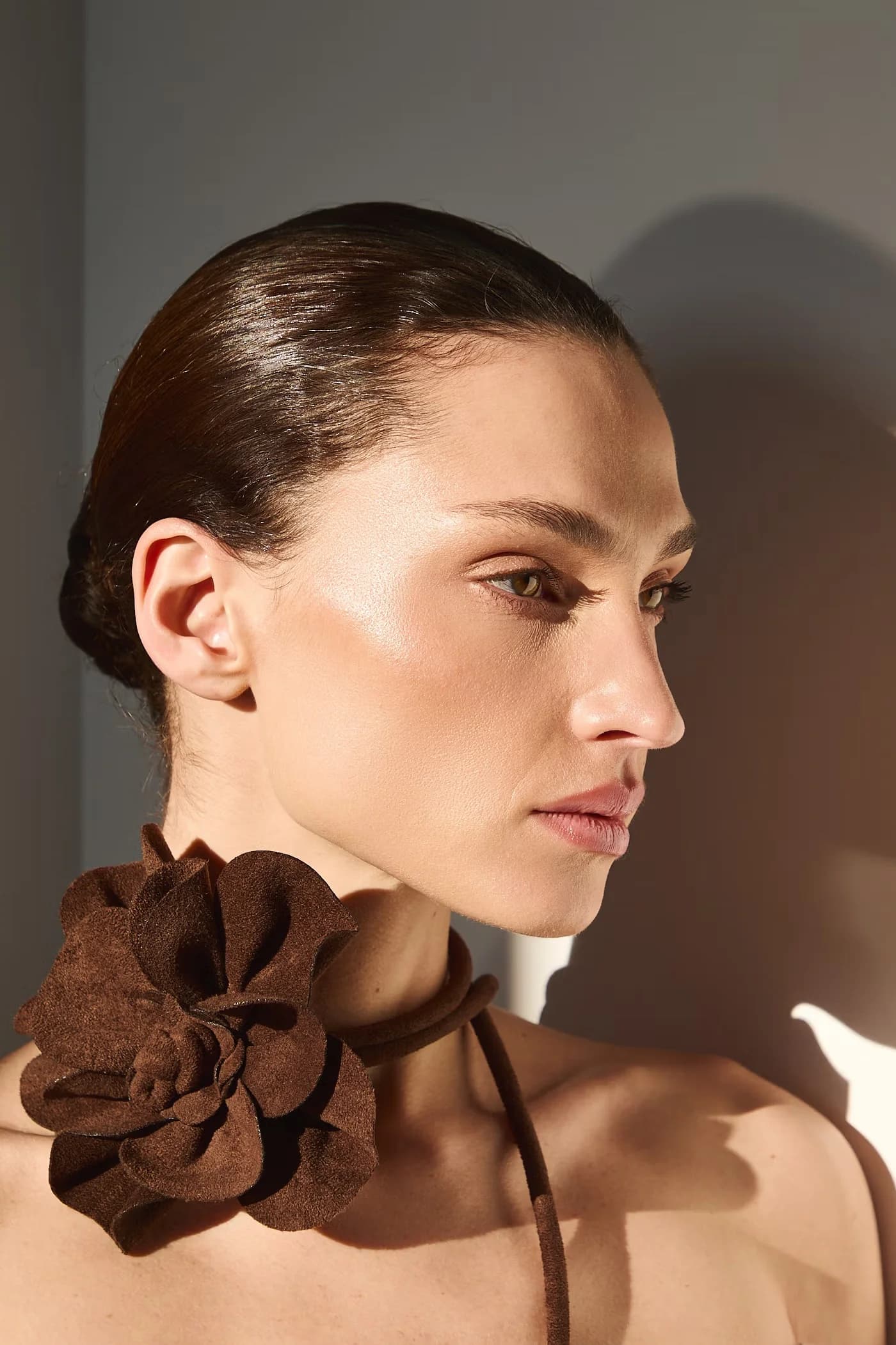 Женский ремень из искусственной замши. - фото 4