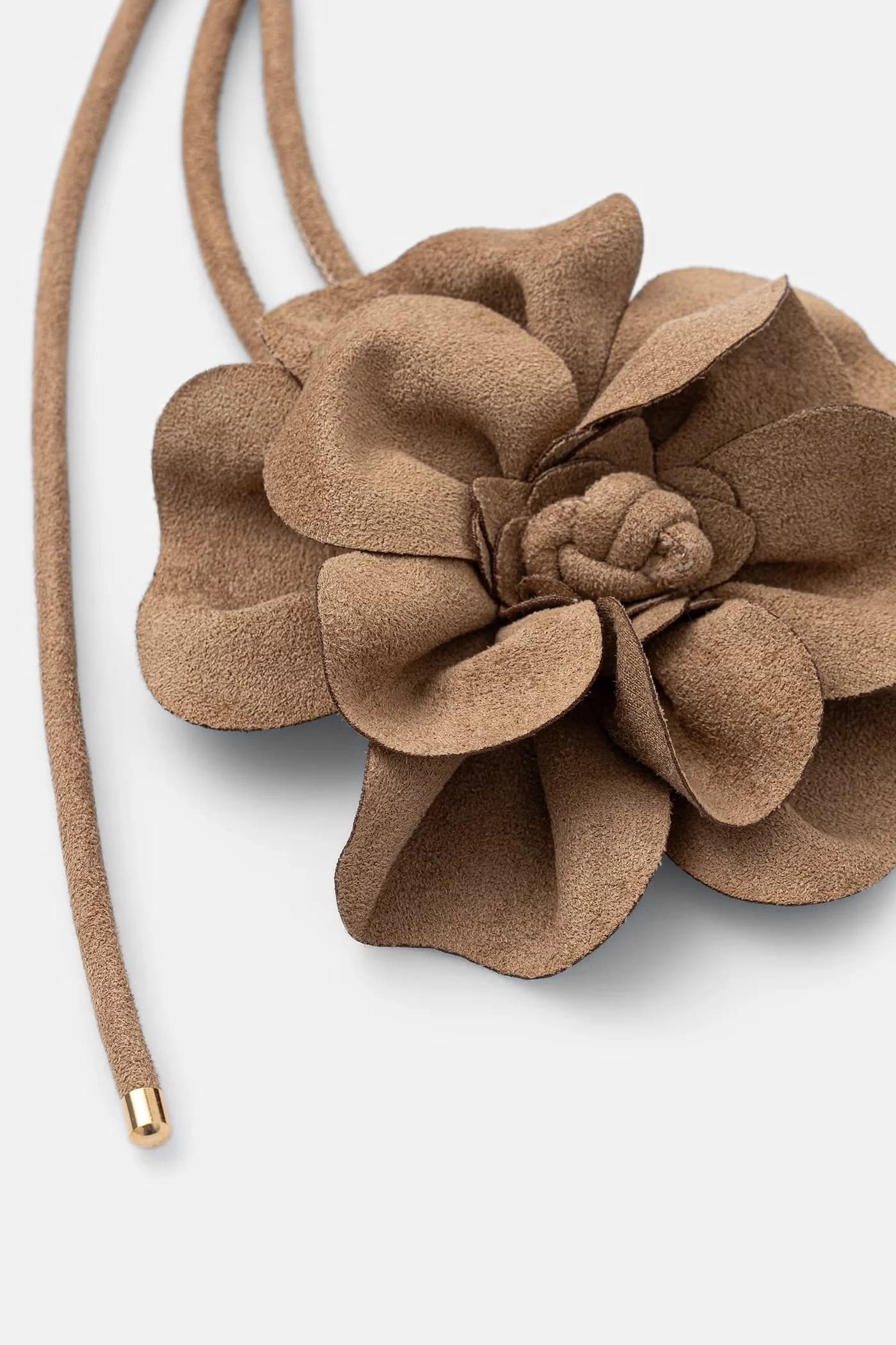 Женский ремень из искусственной замши. - фото 3