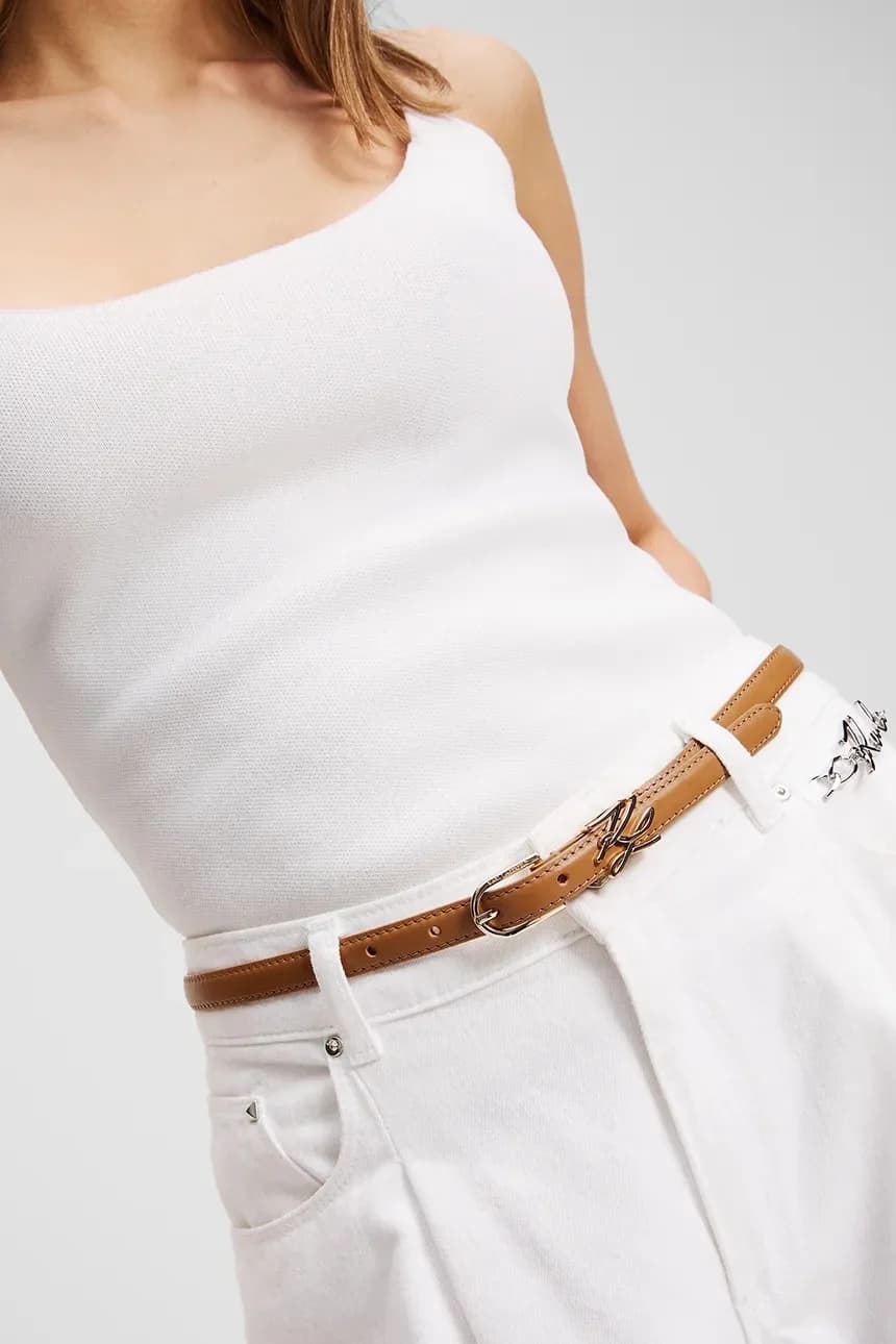 Кожаный ремешок K/AUTOGRAPH - фото 5