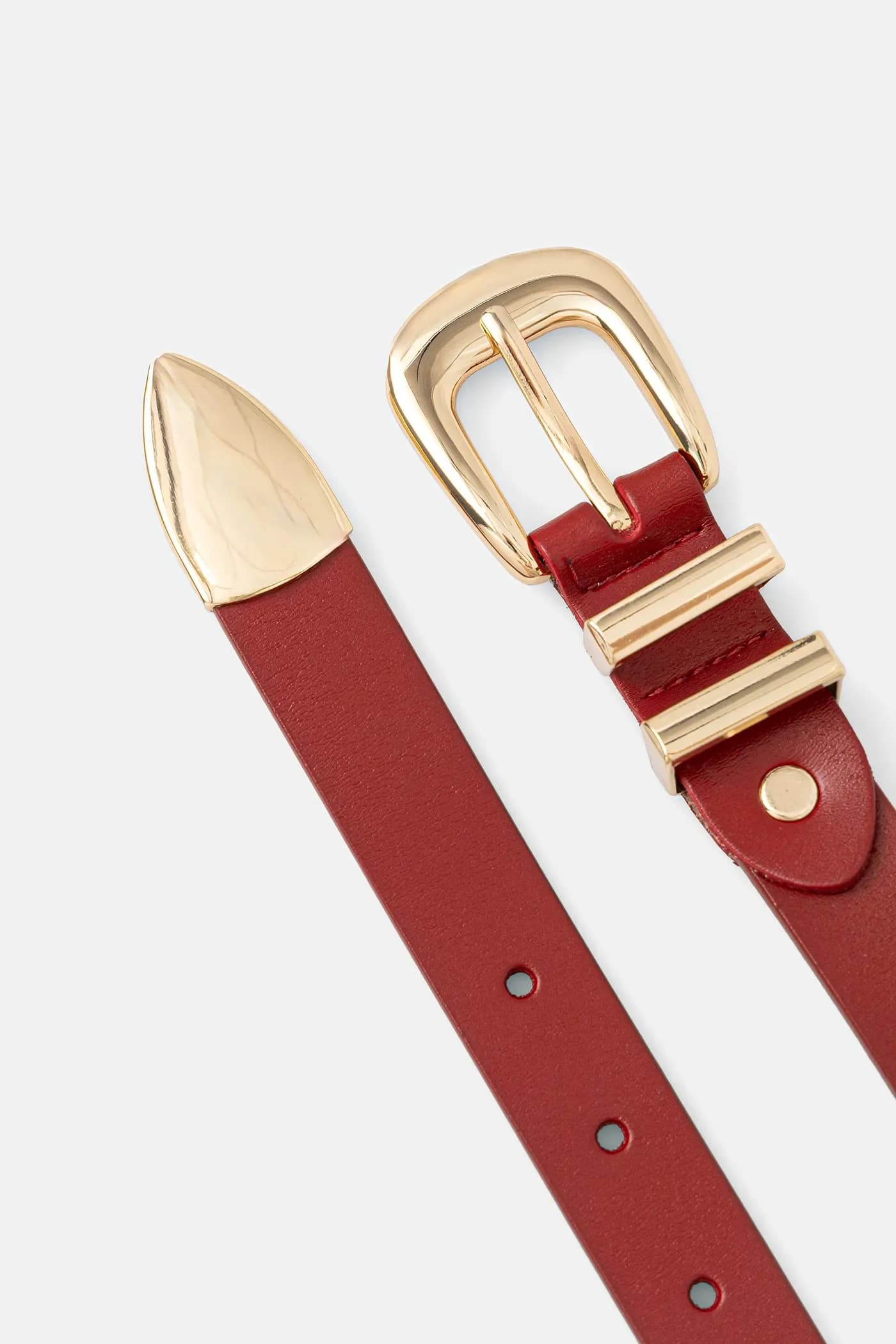 Кожаный ремень - фото 2