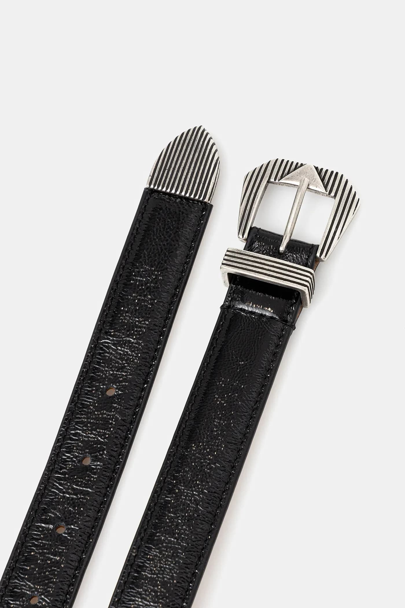 Кожаный ремень - фото 2