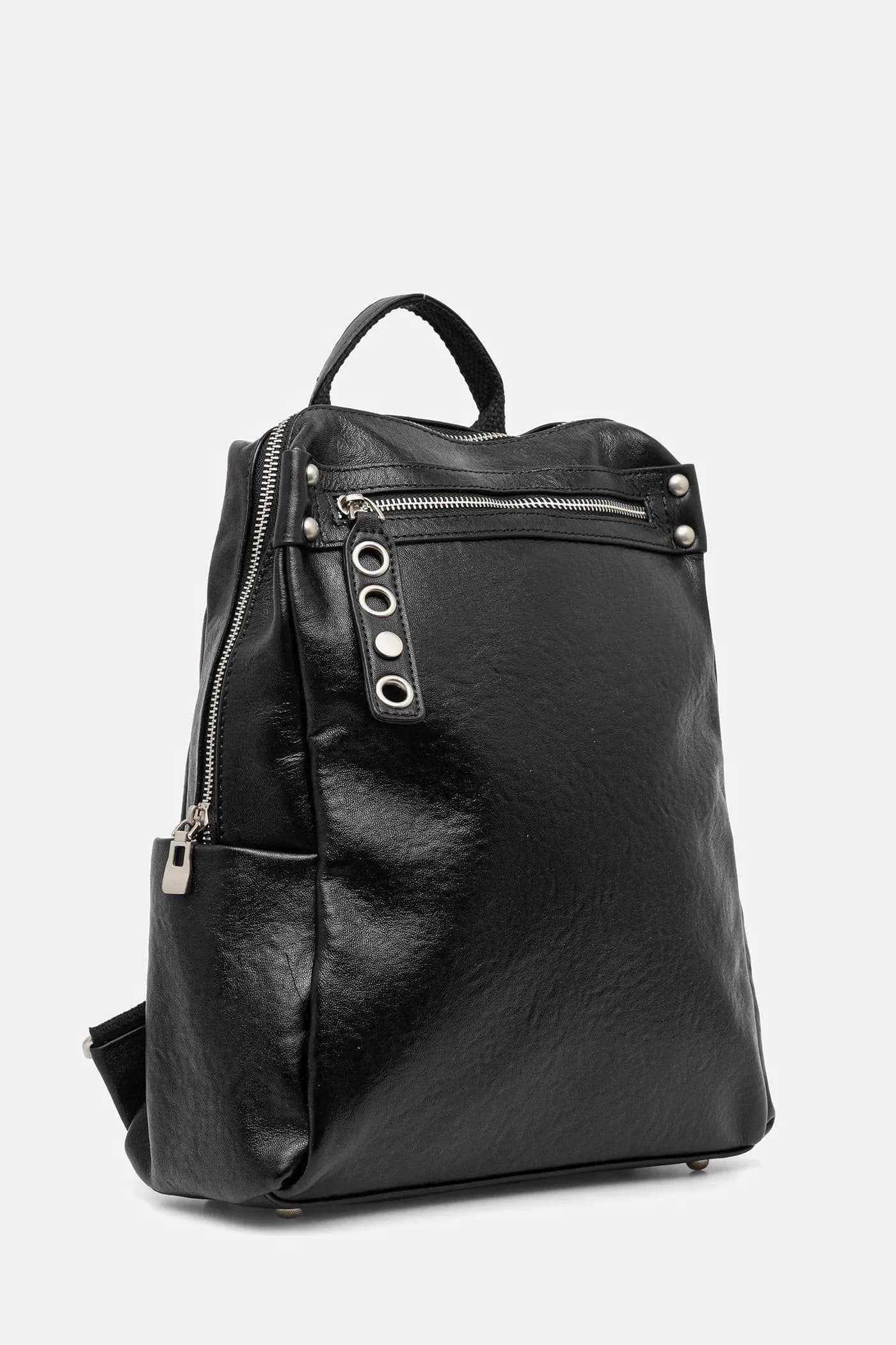 Кожаный рюкзак - фото 2