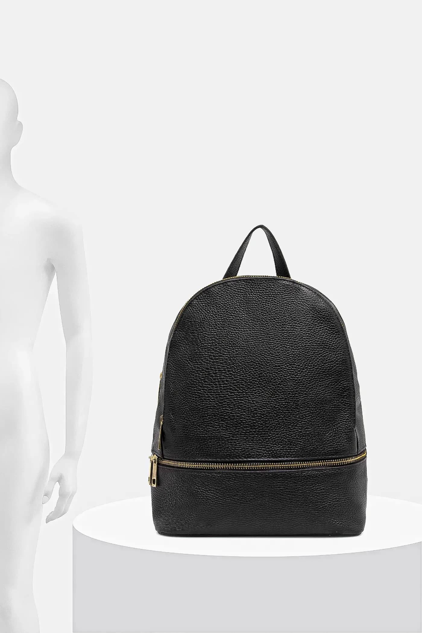 Кожаный рюкзак - фото 6