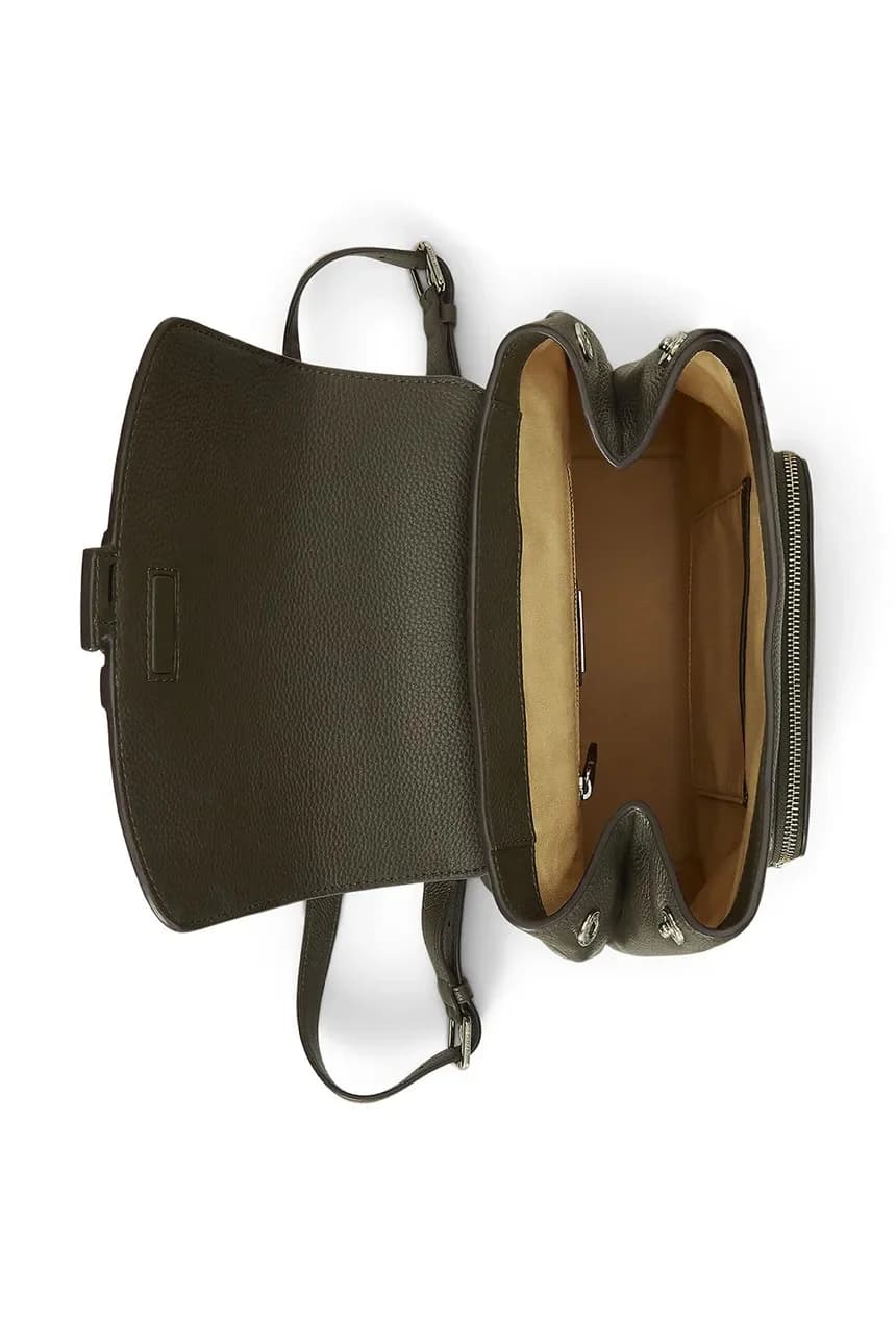 Кожаный рюкзак - фото 4