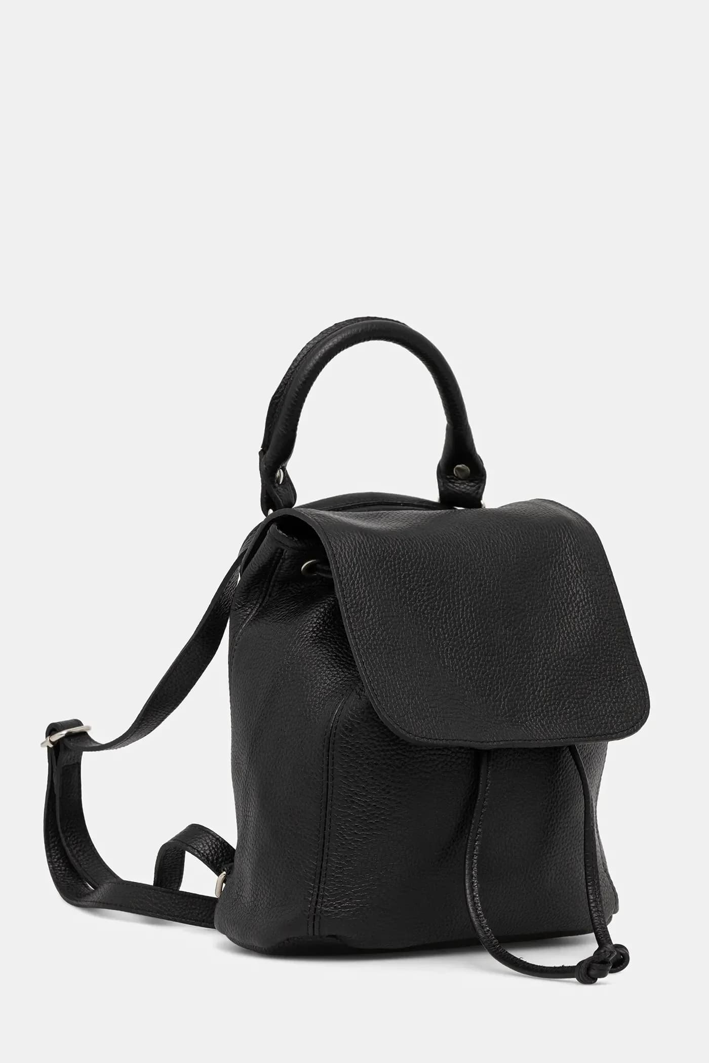 Кожаный рюкзак - фото 2