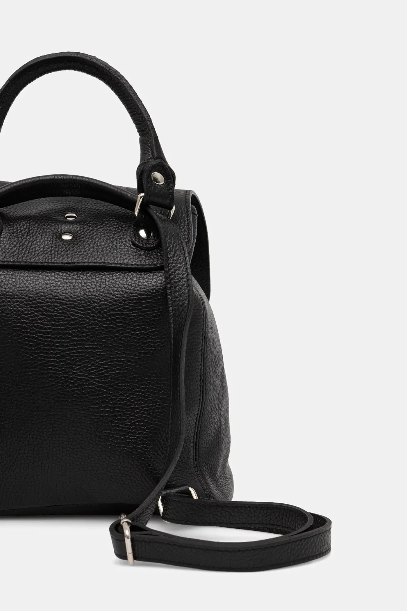 Кожаный рюкзак - фото 3