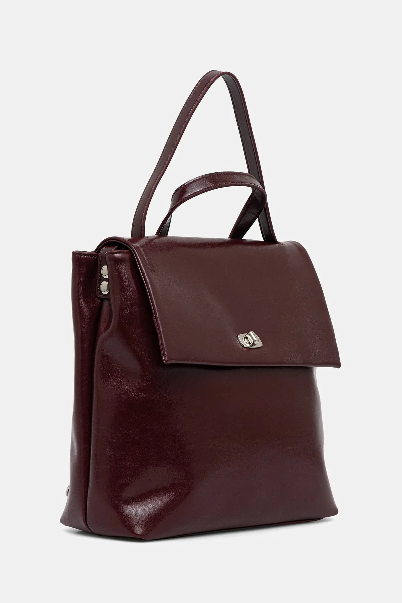 Кожаный рюкзак - фото 2