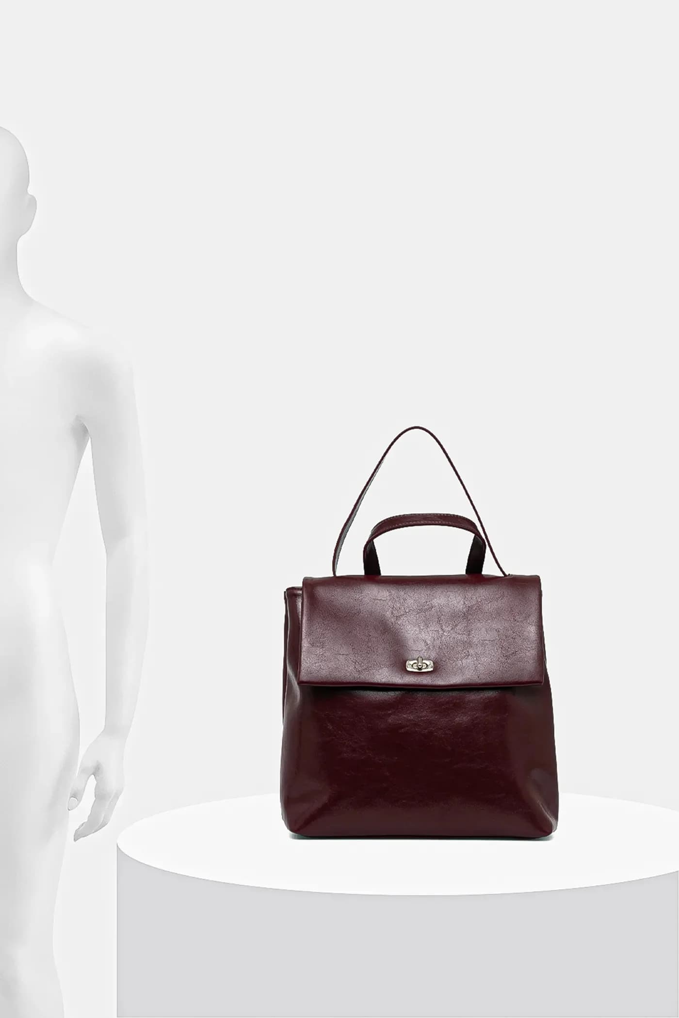 Кожаный рюкзак - фото 6