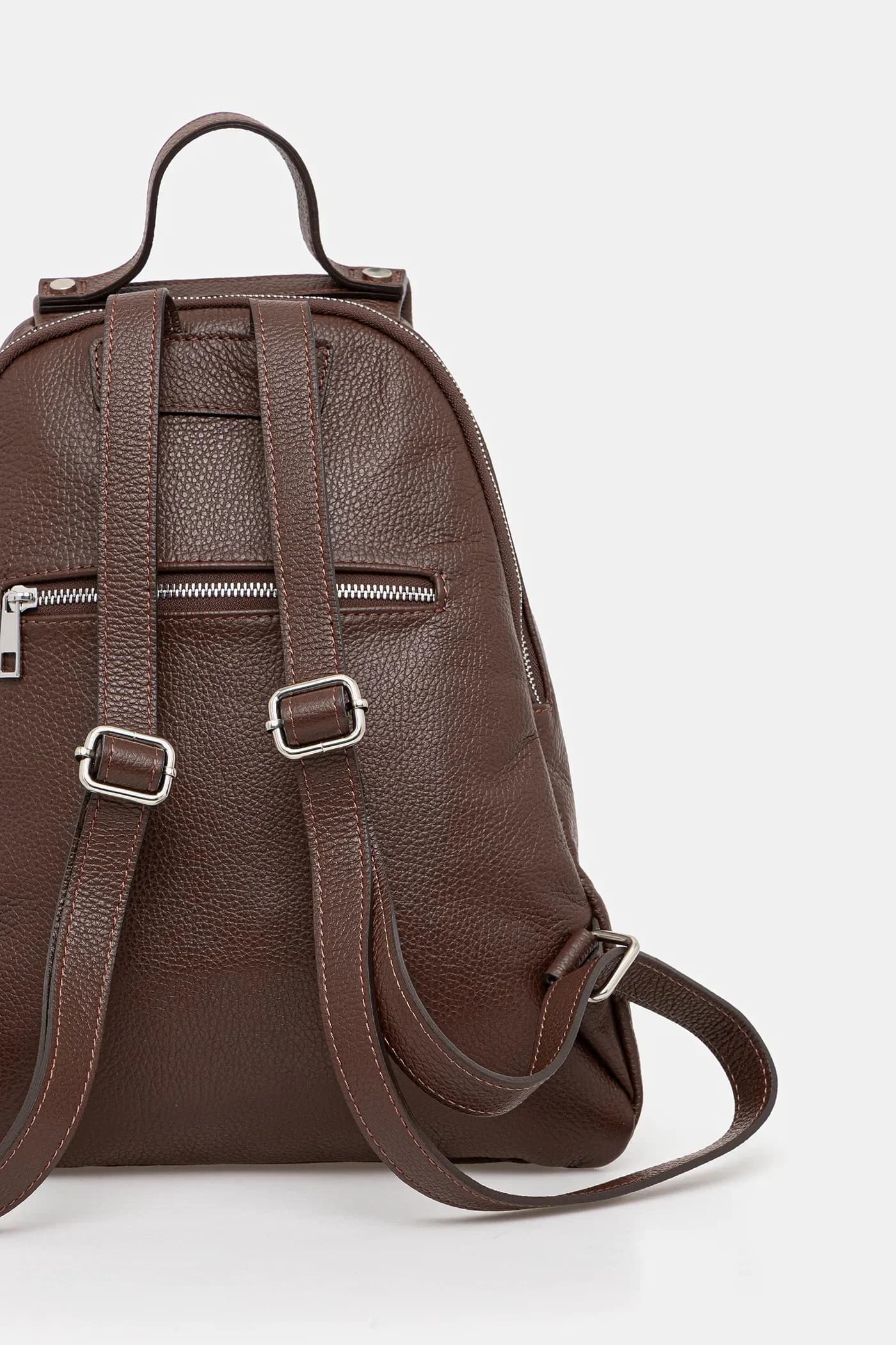 Кожаный рюкзак - фото 3