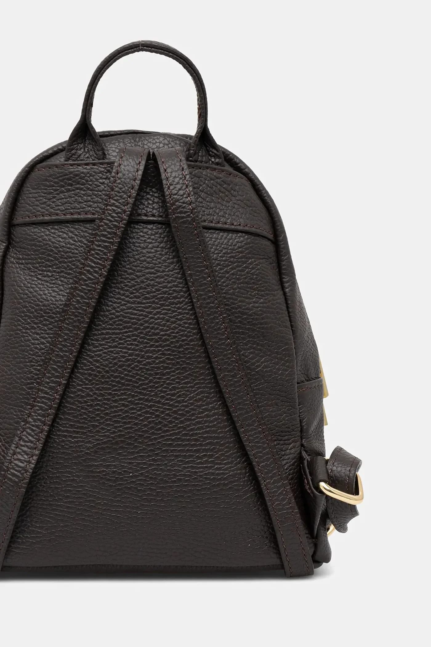 Кожаный рюкзак - фото 3