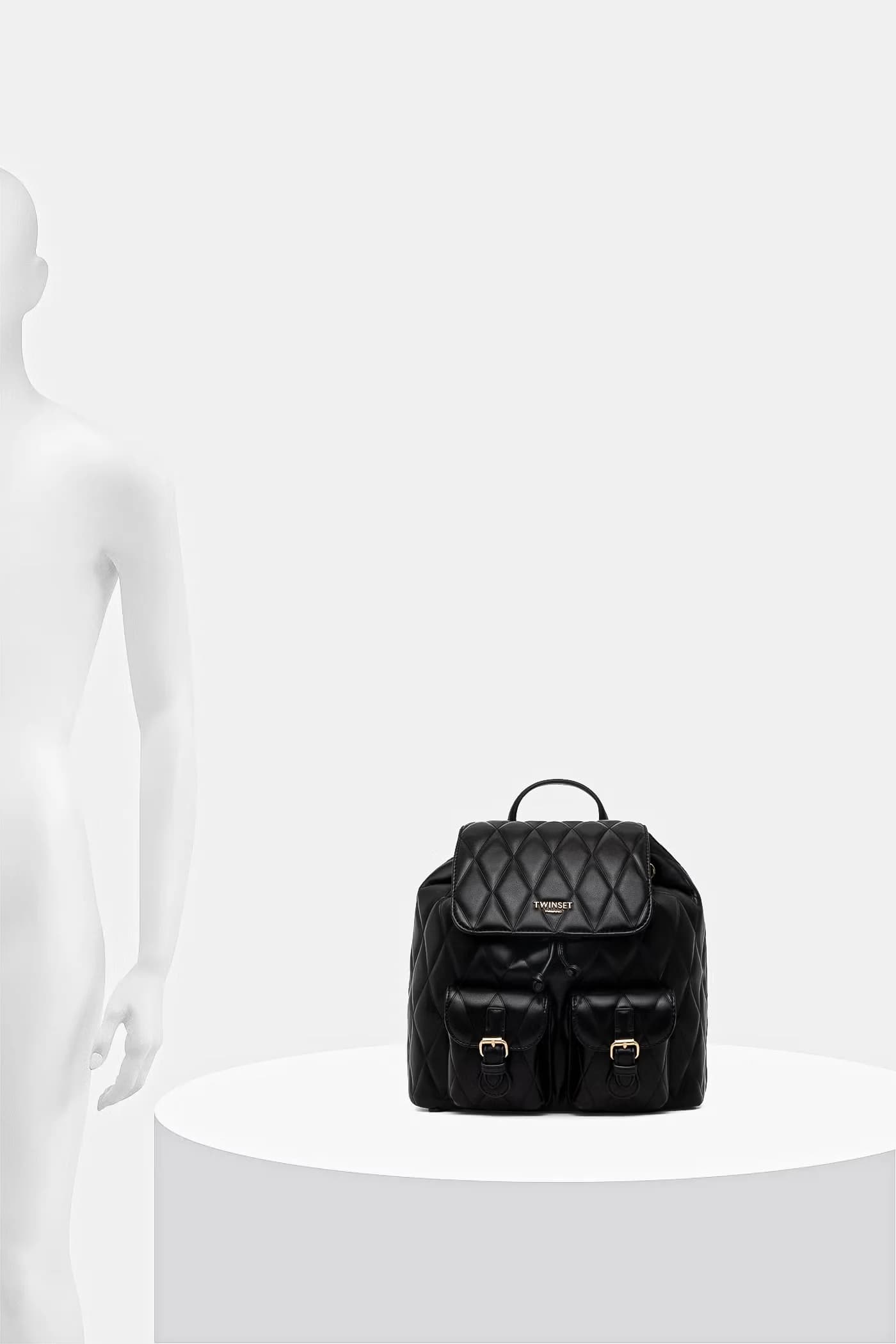 Женский кожаный рюкзак - фото 6