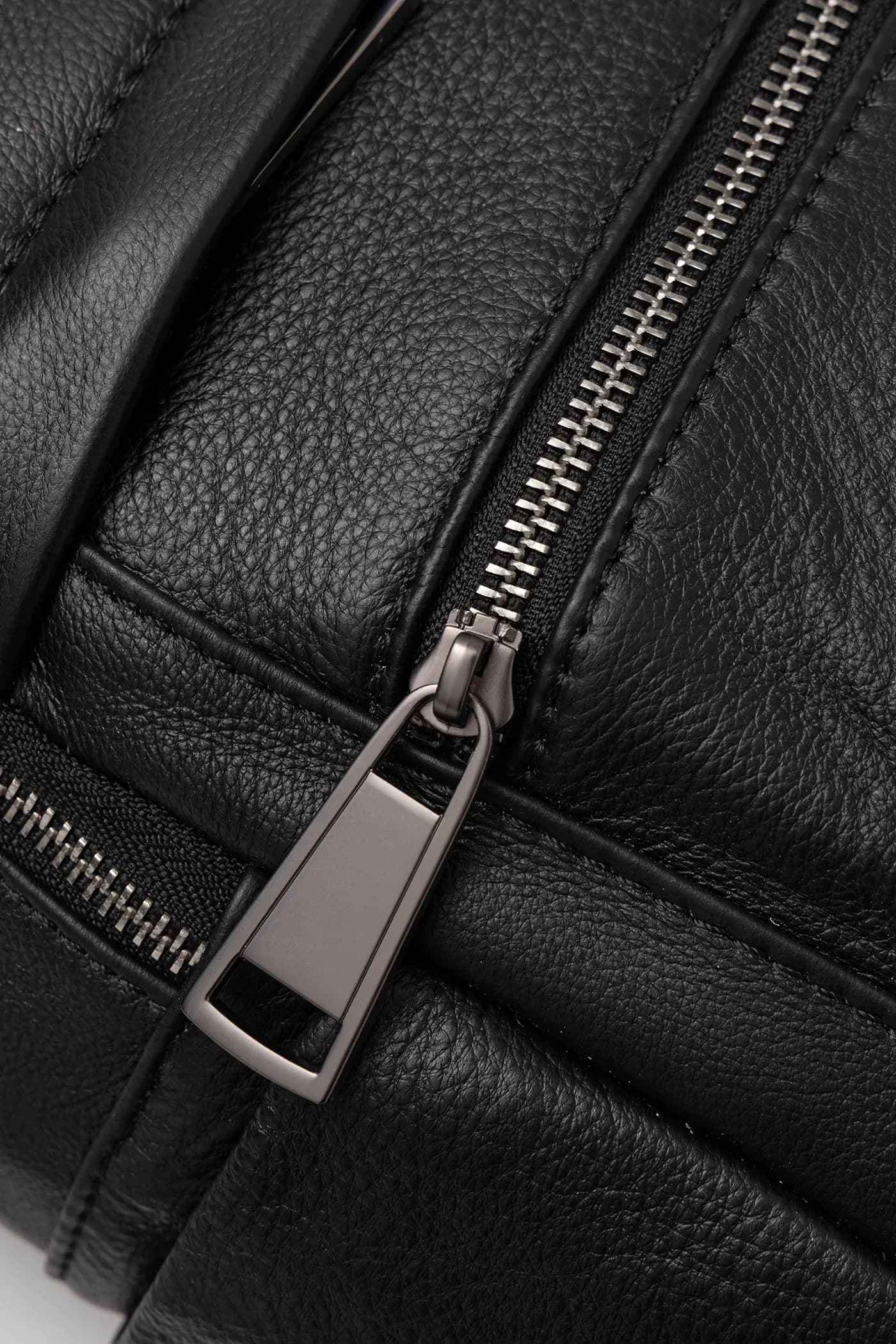 Кожаный рюкзак - фото 4