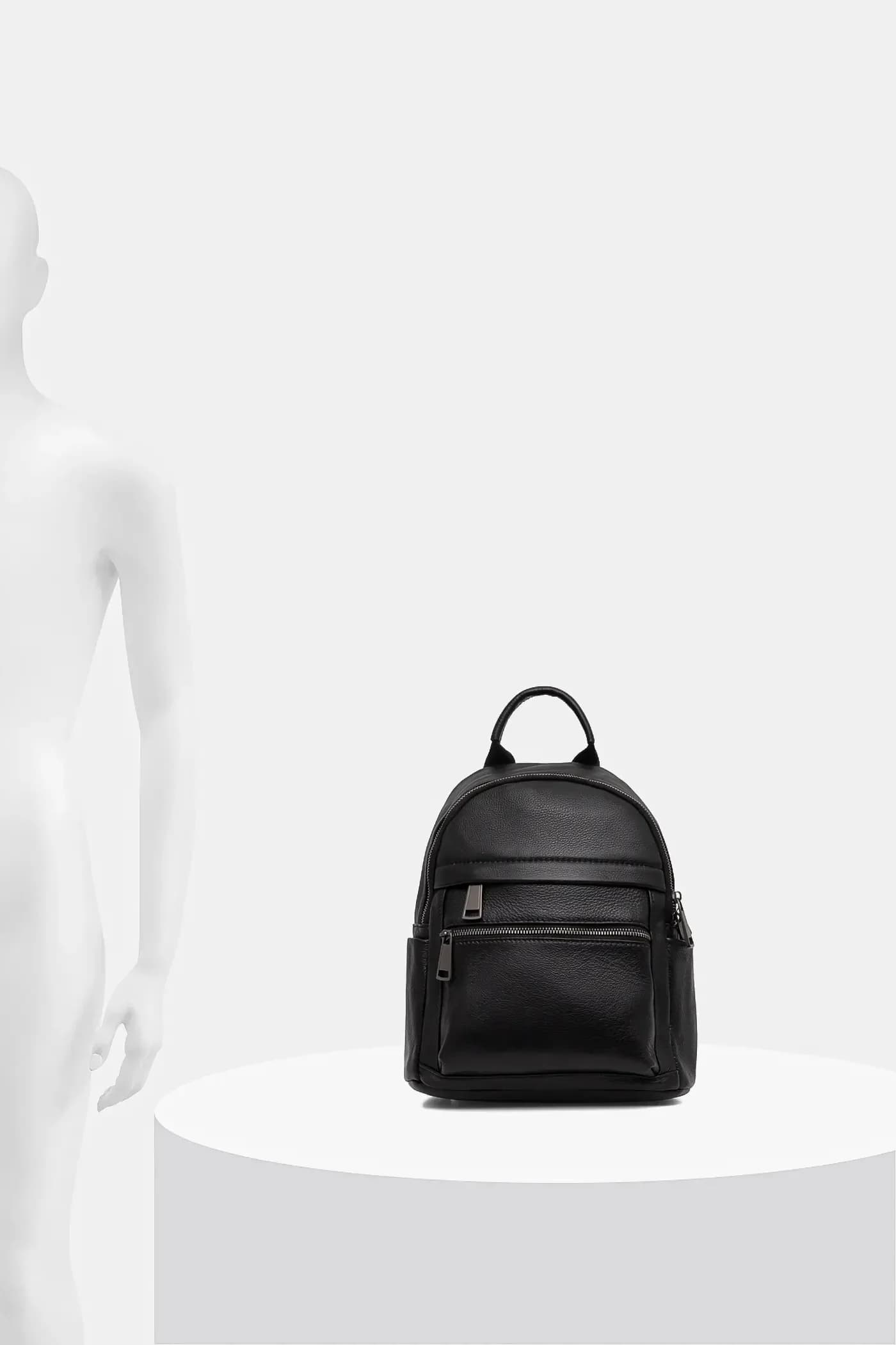 Кожаный рюкзак - фото 6