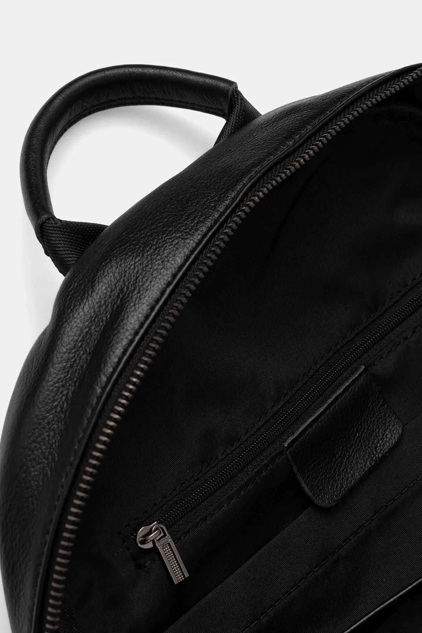 Кожаный рюкзак - фото 5