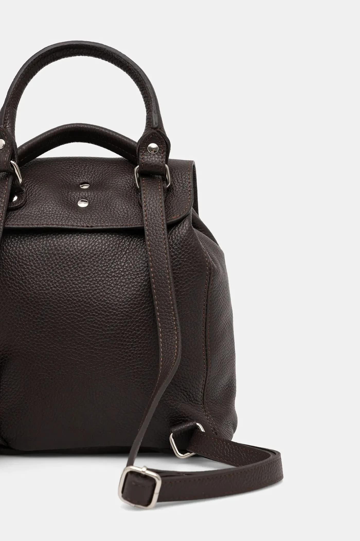 Кожаный рюкзак - фото 3