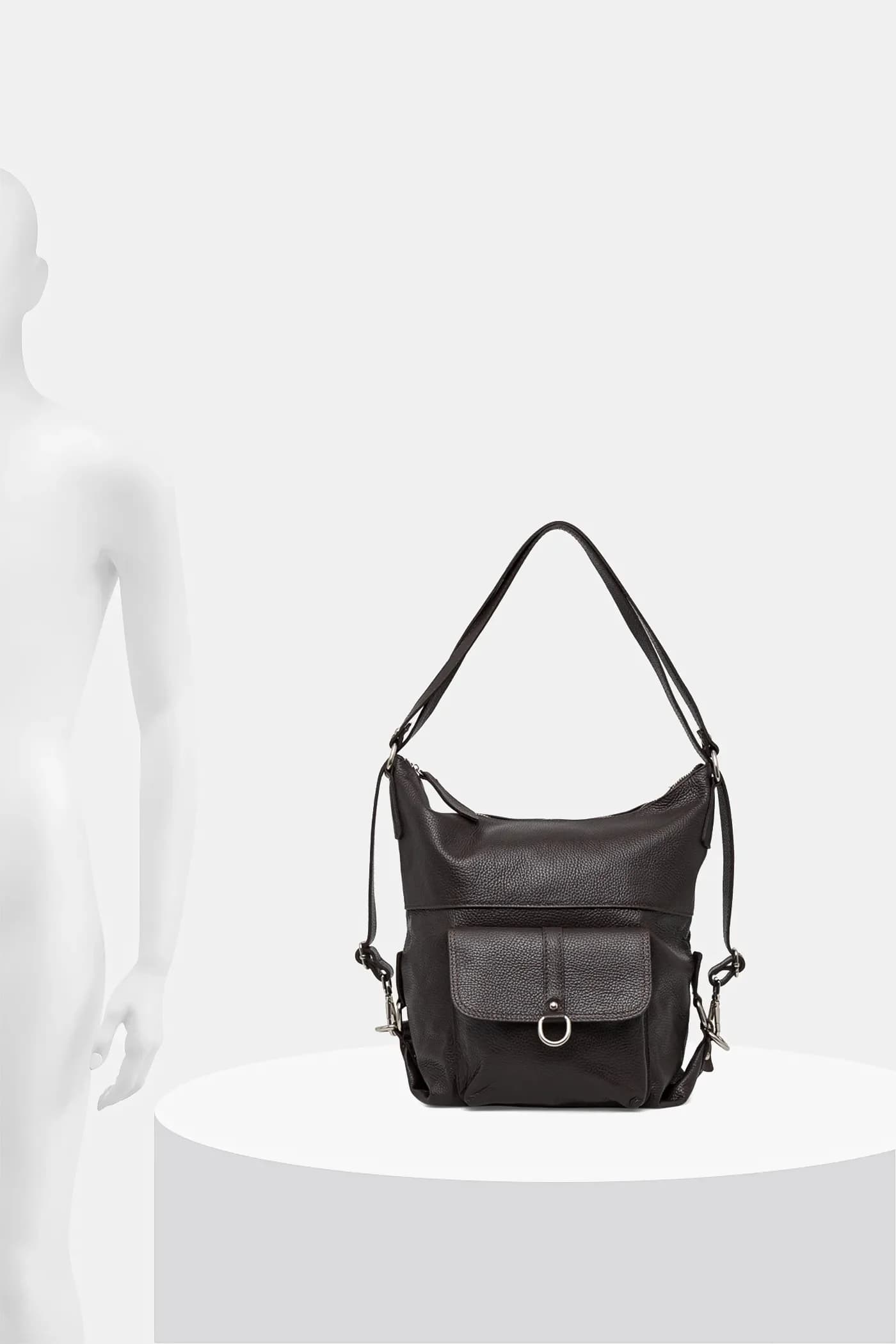 Кожаный рюкзак - фото 6