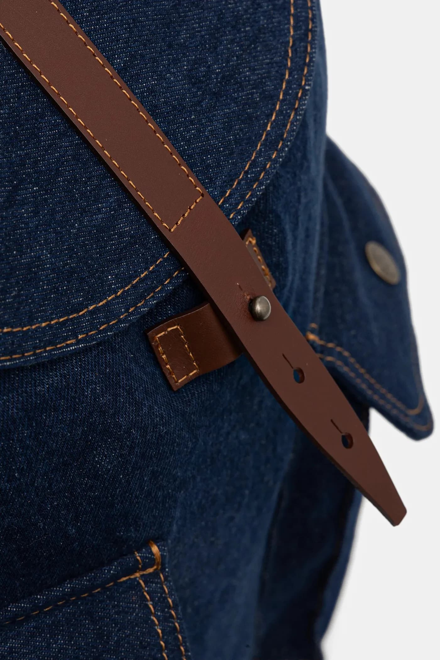 Джинсовый рюкзак - фото 4