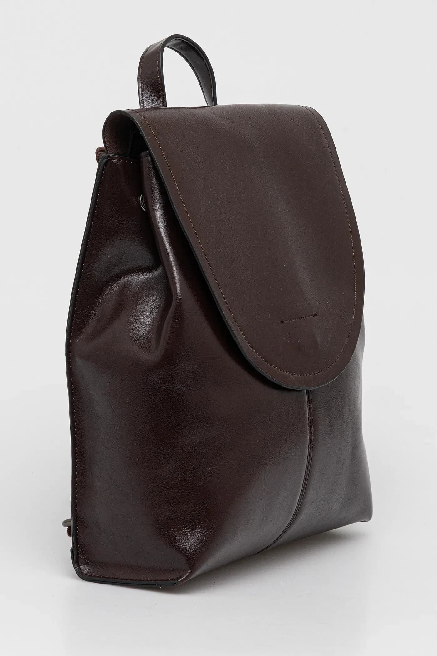 Кожаный рюкзак - фото 2