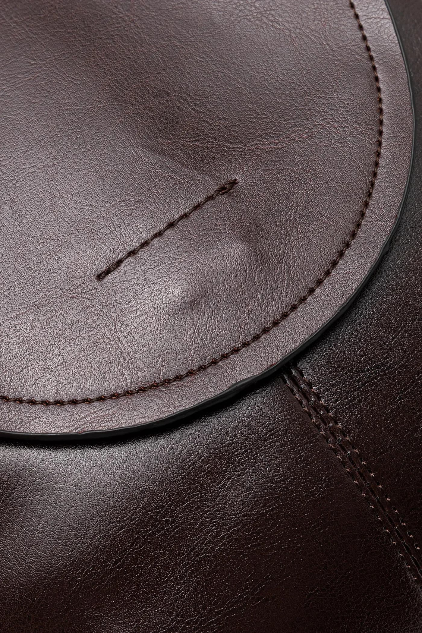 Кожаный рюкзак - фото 4