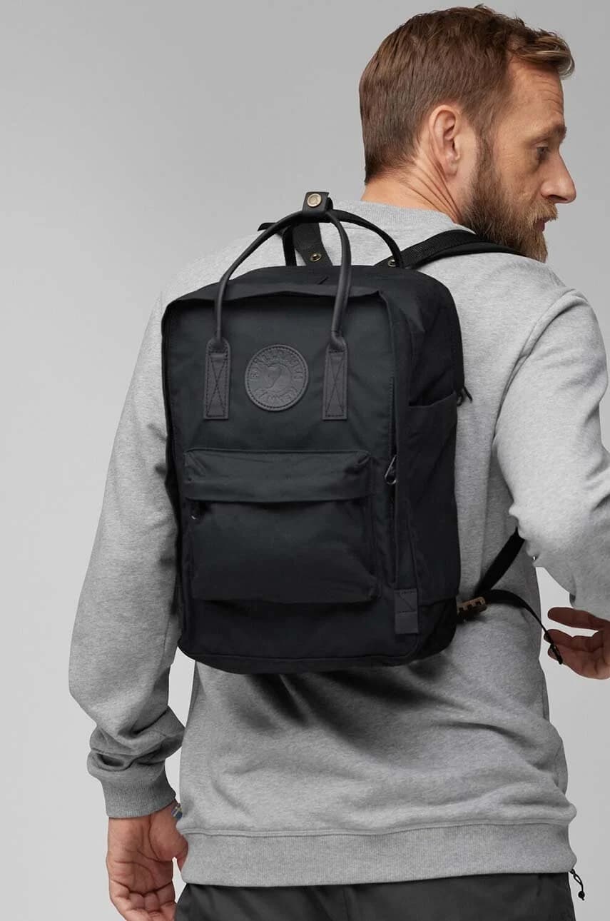 Черный рюкзак Kanken No.2 для ноутбука 15 дюймов - фото 9