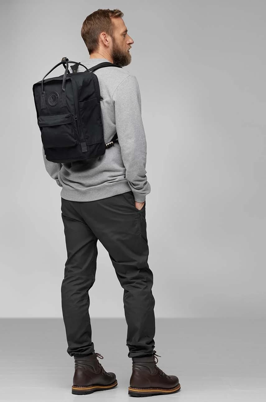 Черный рюкзак Kanken No.2 для ноутбука 15 дюймов - фото 10