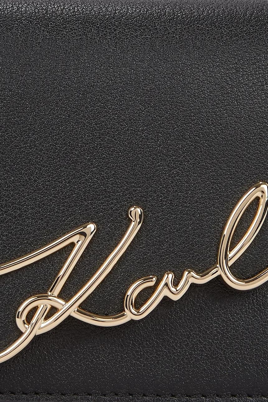 кожаный кошелек K/SIGNATURE - фото 3