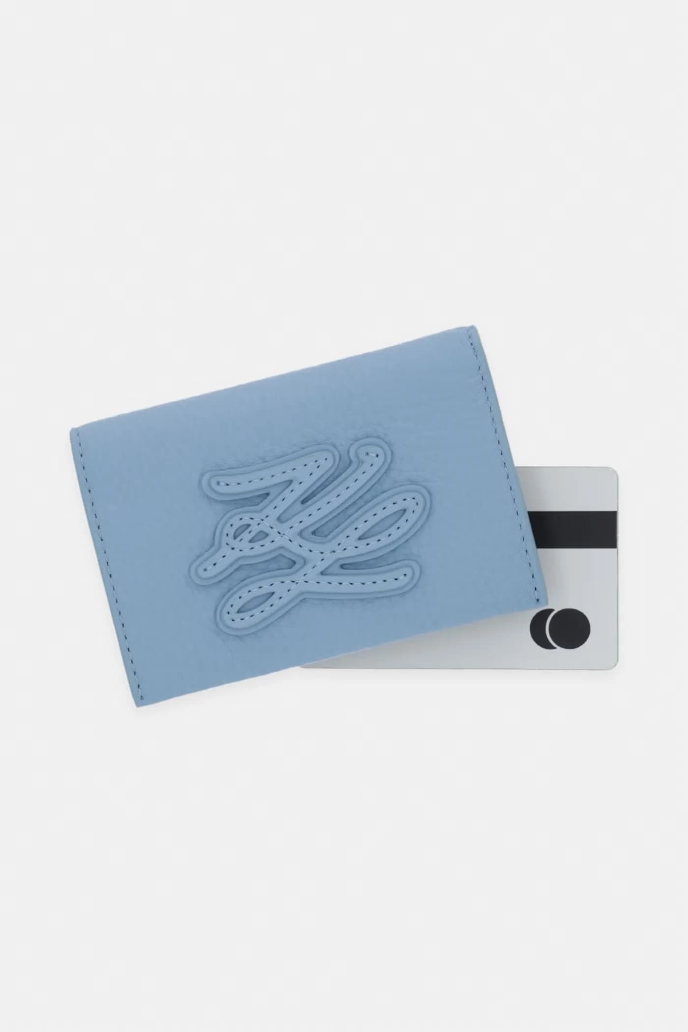 Женская кожаная визитница K/AUTOGRAPH - фото 4