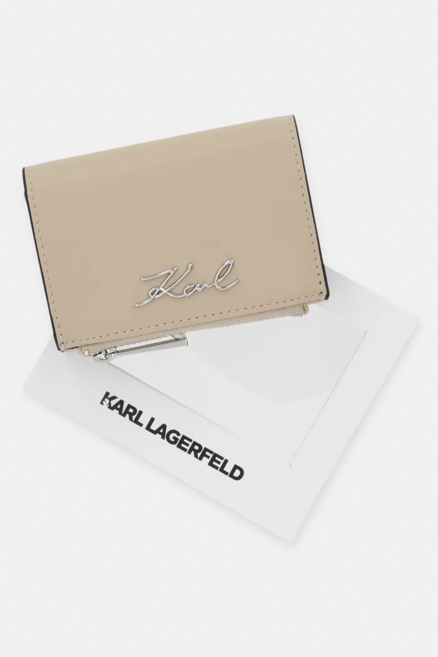 Женский кожаный кошелек K/SIGNATURE - фото 5