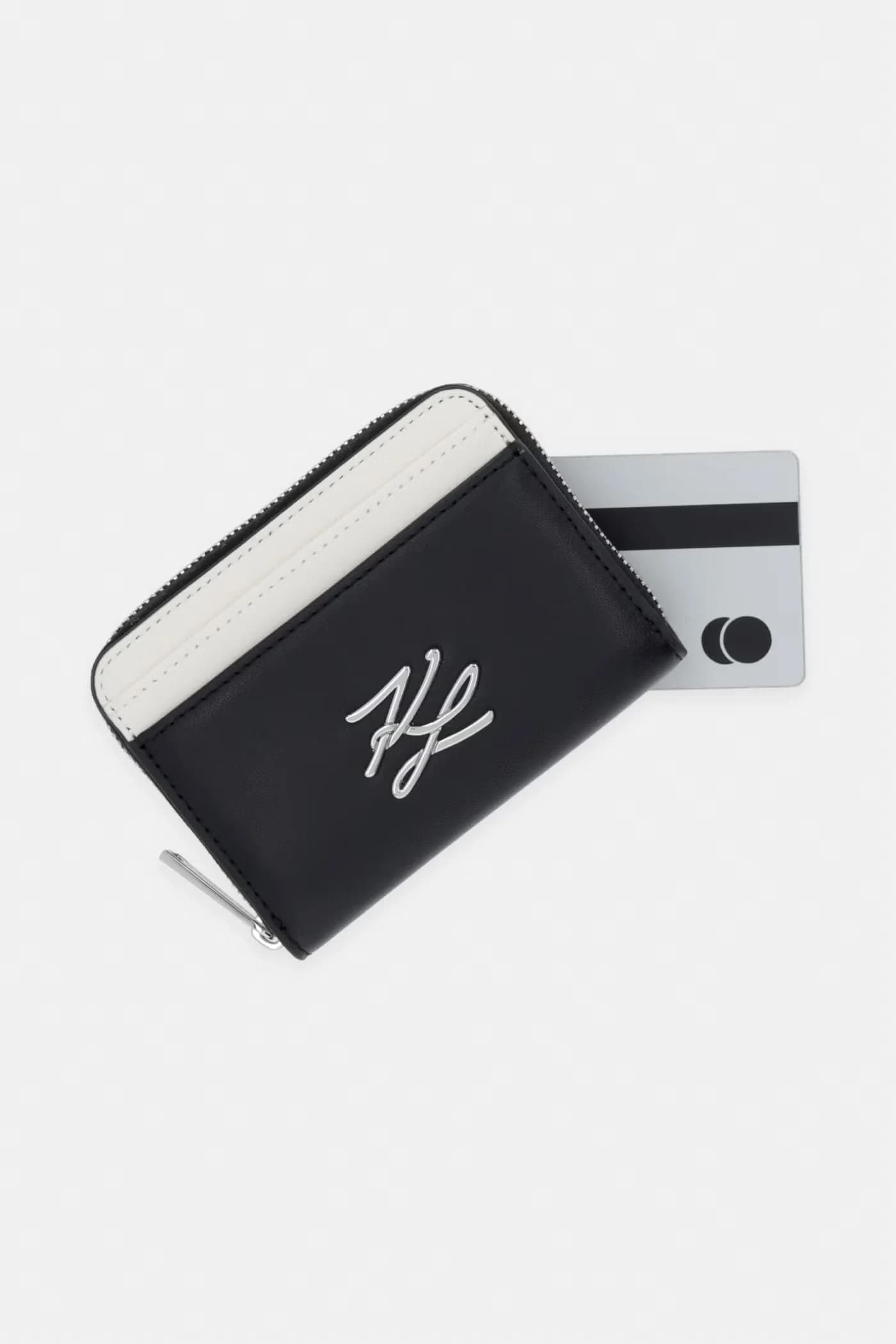 Женский кожаный кошелек K/AUTOGRAPH - фото 4