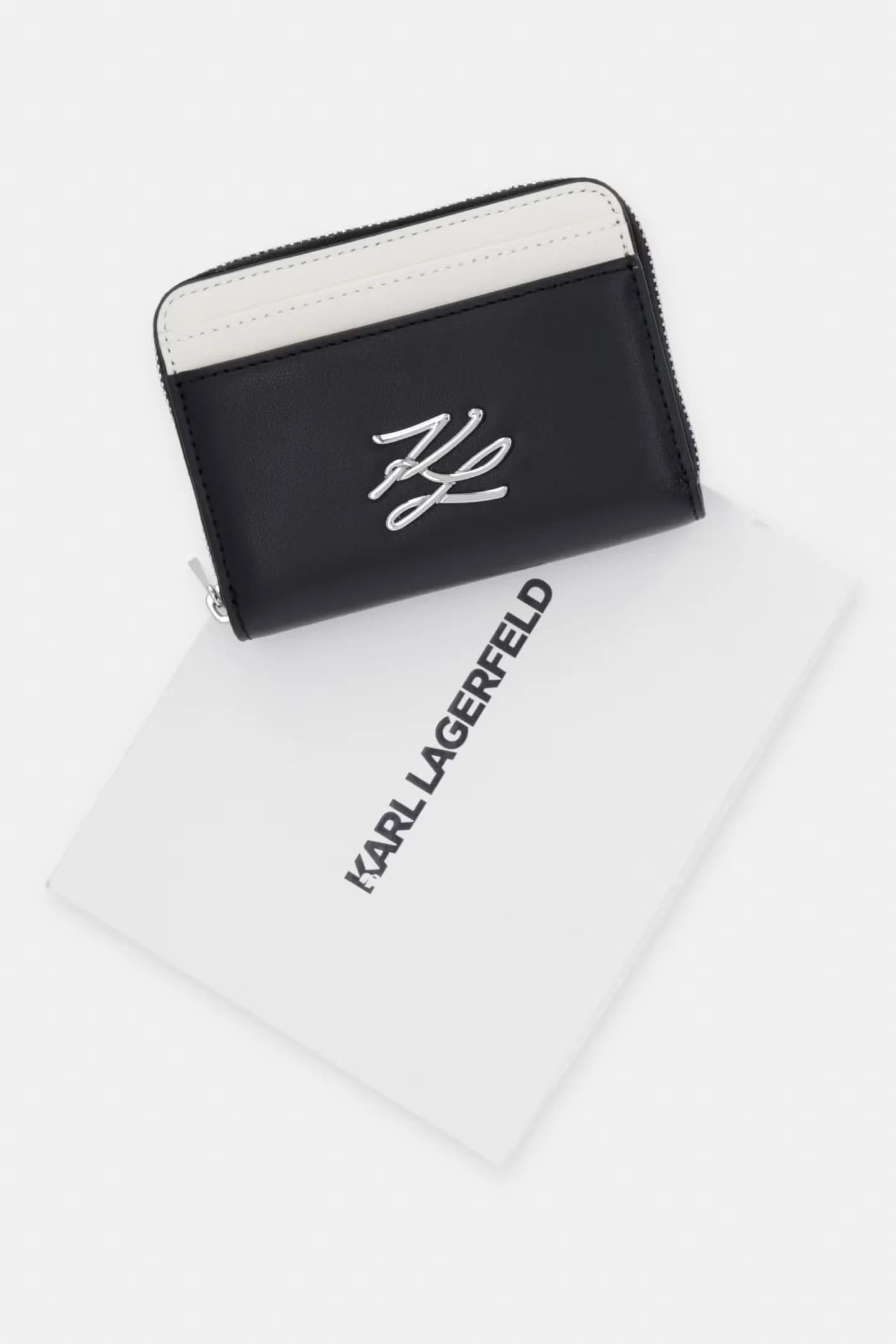 Женский кожаный кошелек K/AUTOGRAPH - фото 5