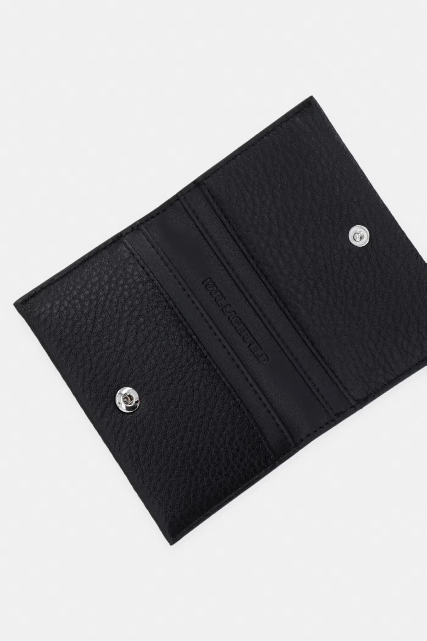 Женская кожаная визитница K/AUTOGRAPH - фото 3