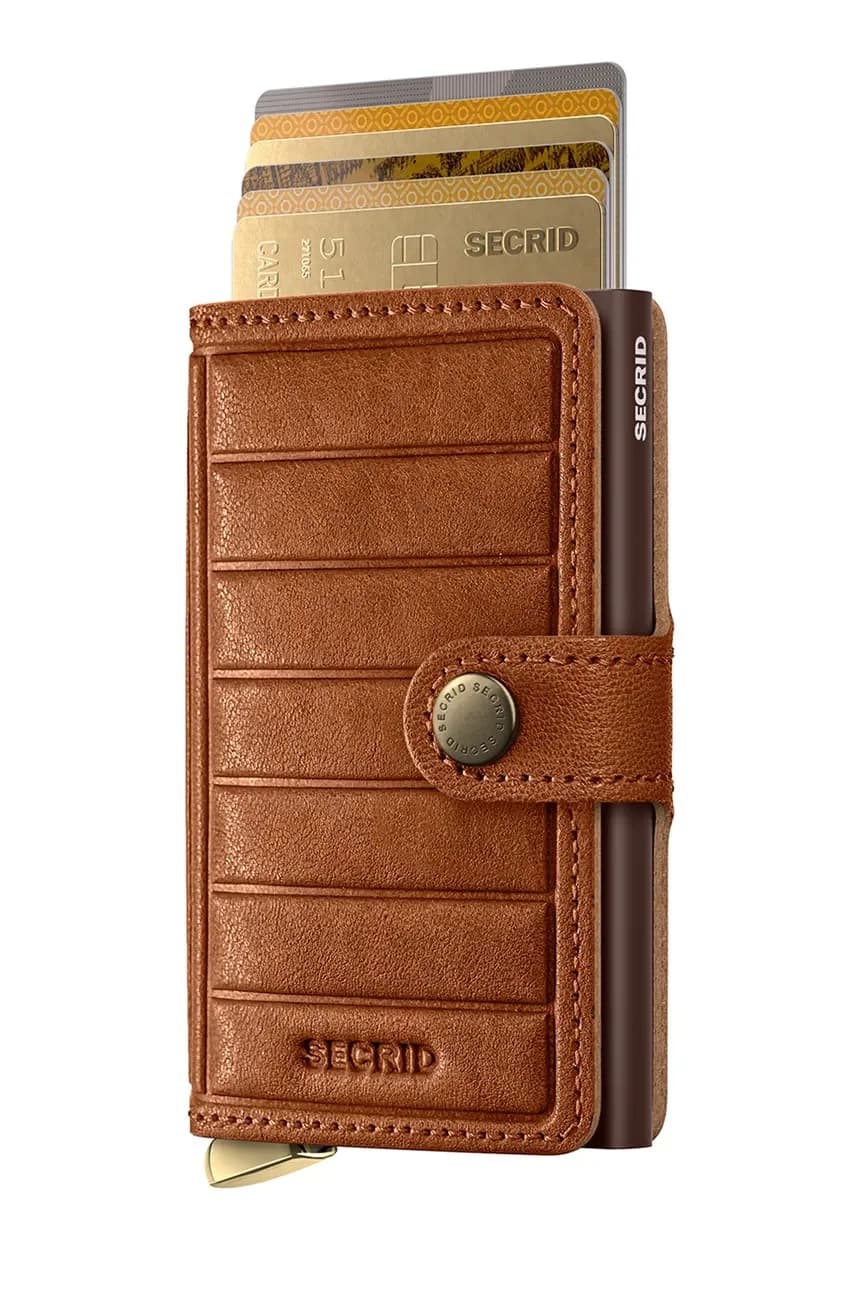 Кожаный кошелек EMBOSS LINES - фото 2