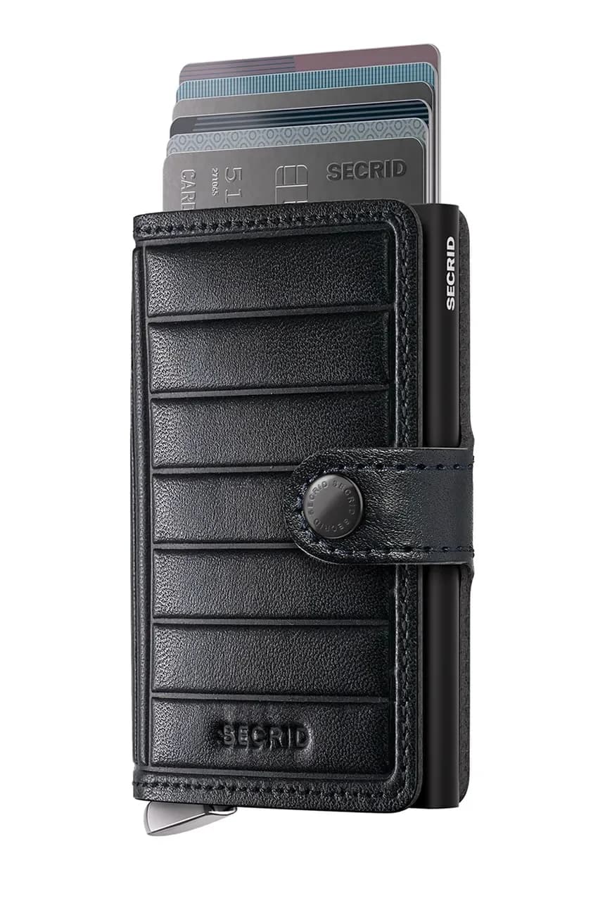 Кожаный кошелек EMBOSS LINES - фото 2