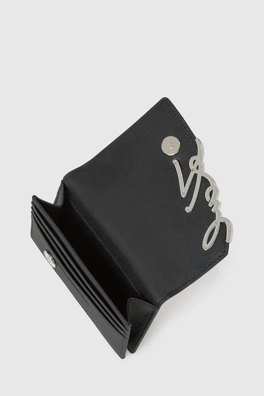 кожаный кошелек K/SIGNATURE - фото 3