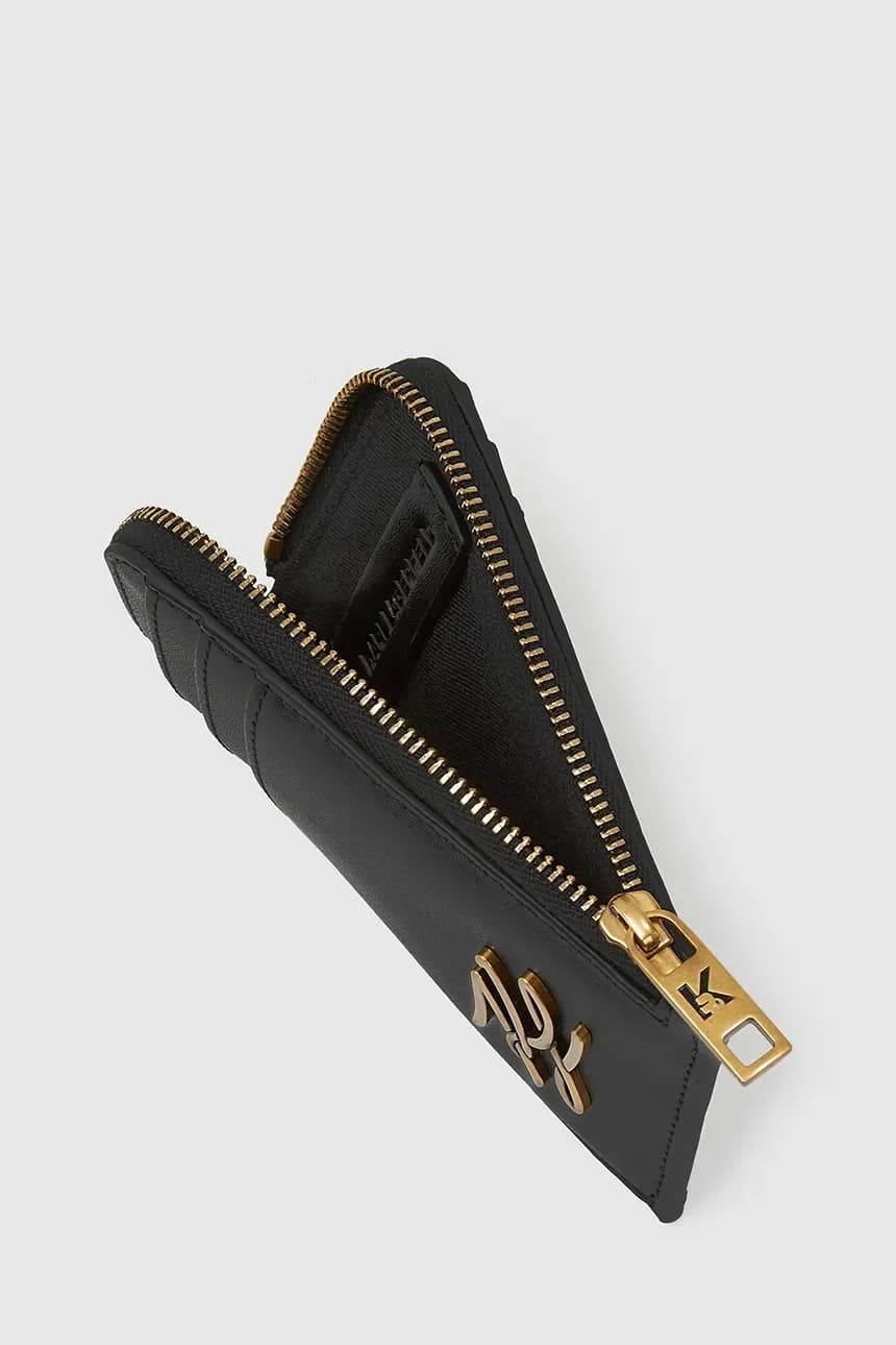 Кожаный кошелек K/AUTOGRAPH - фото 3