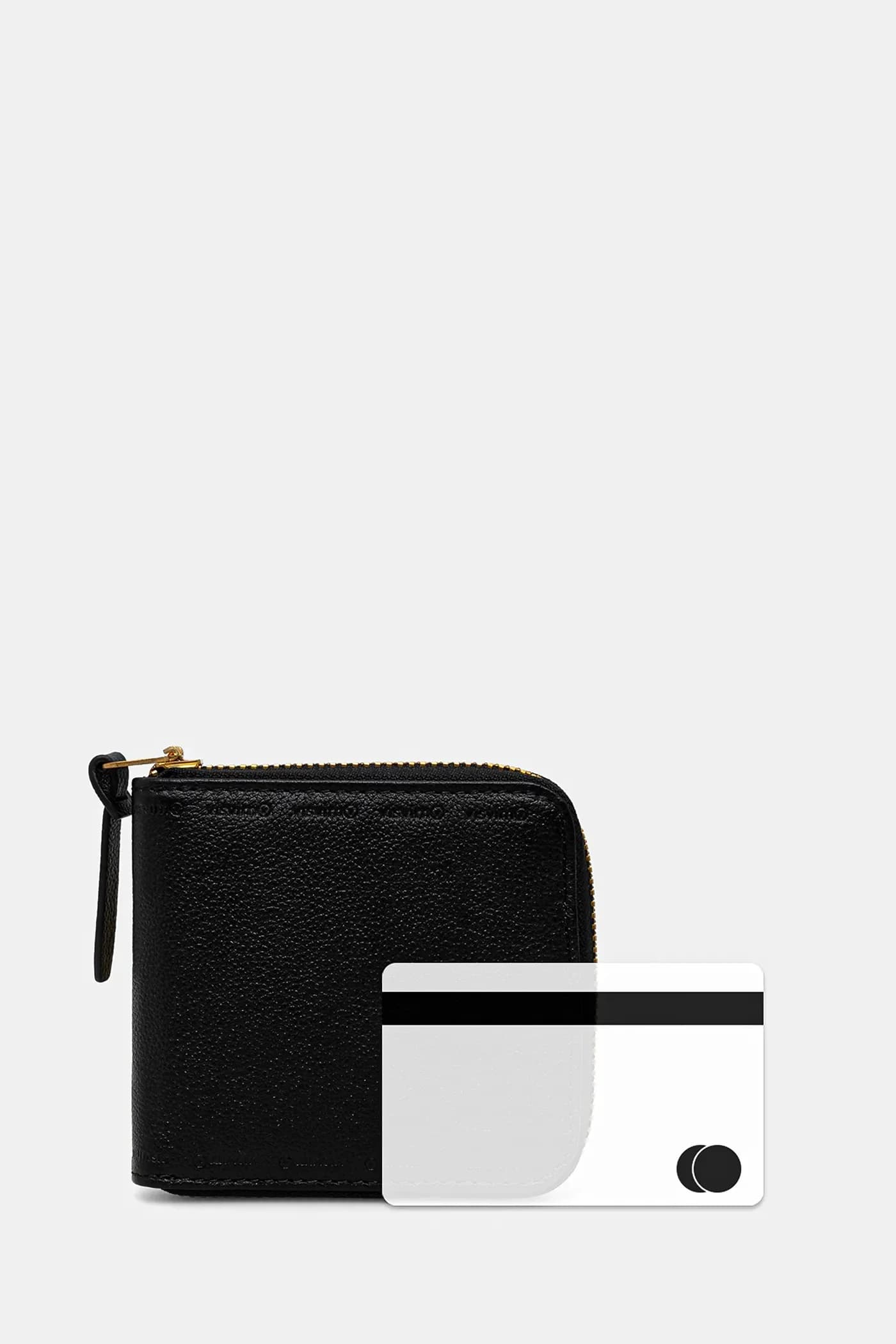 Кожаный кошелек, складывающийся в два раза - фото 4