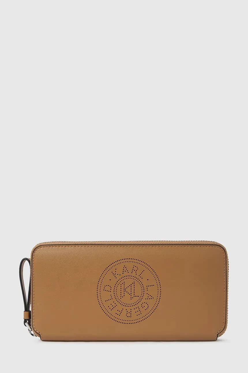 Кожаный кошелек K/CIRCLE