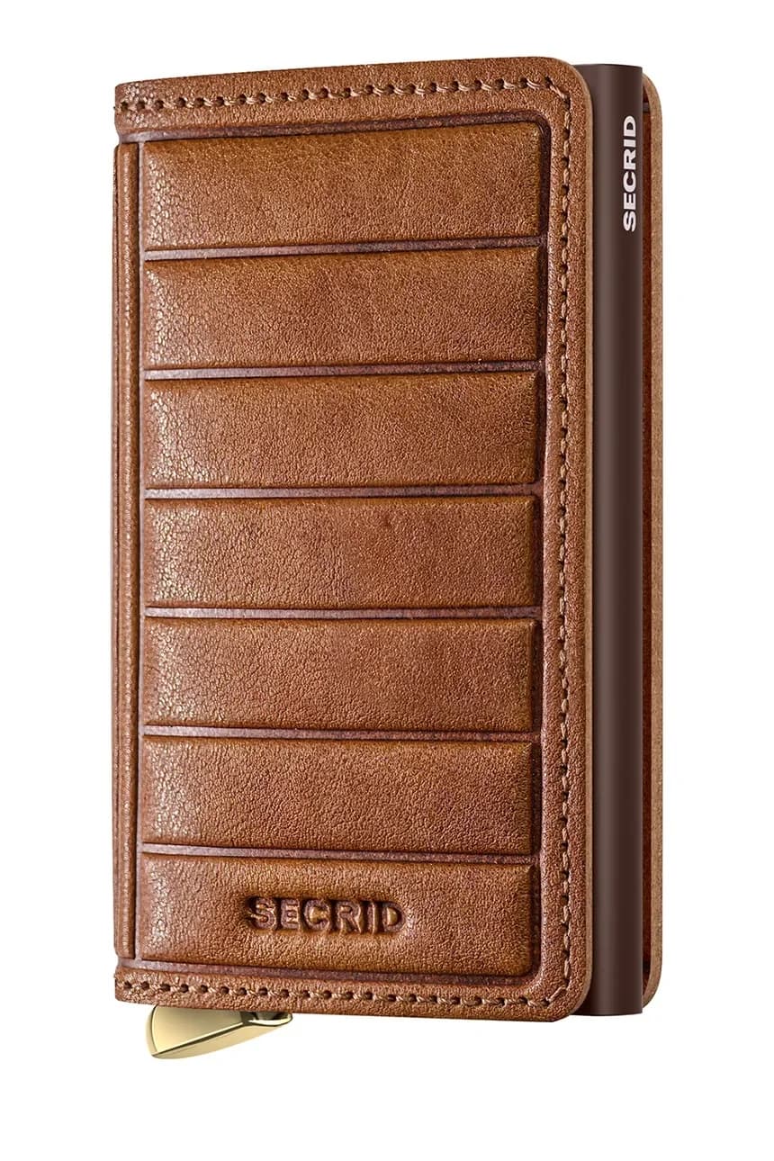 Кожаный кошелек EMBOSS LINES