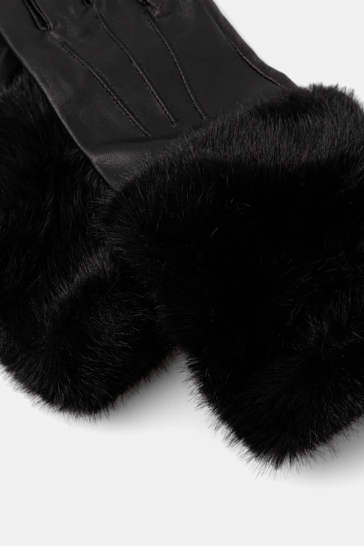 Кожаные перчатки - фото 2