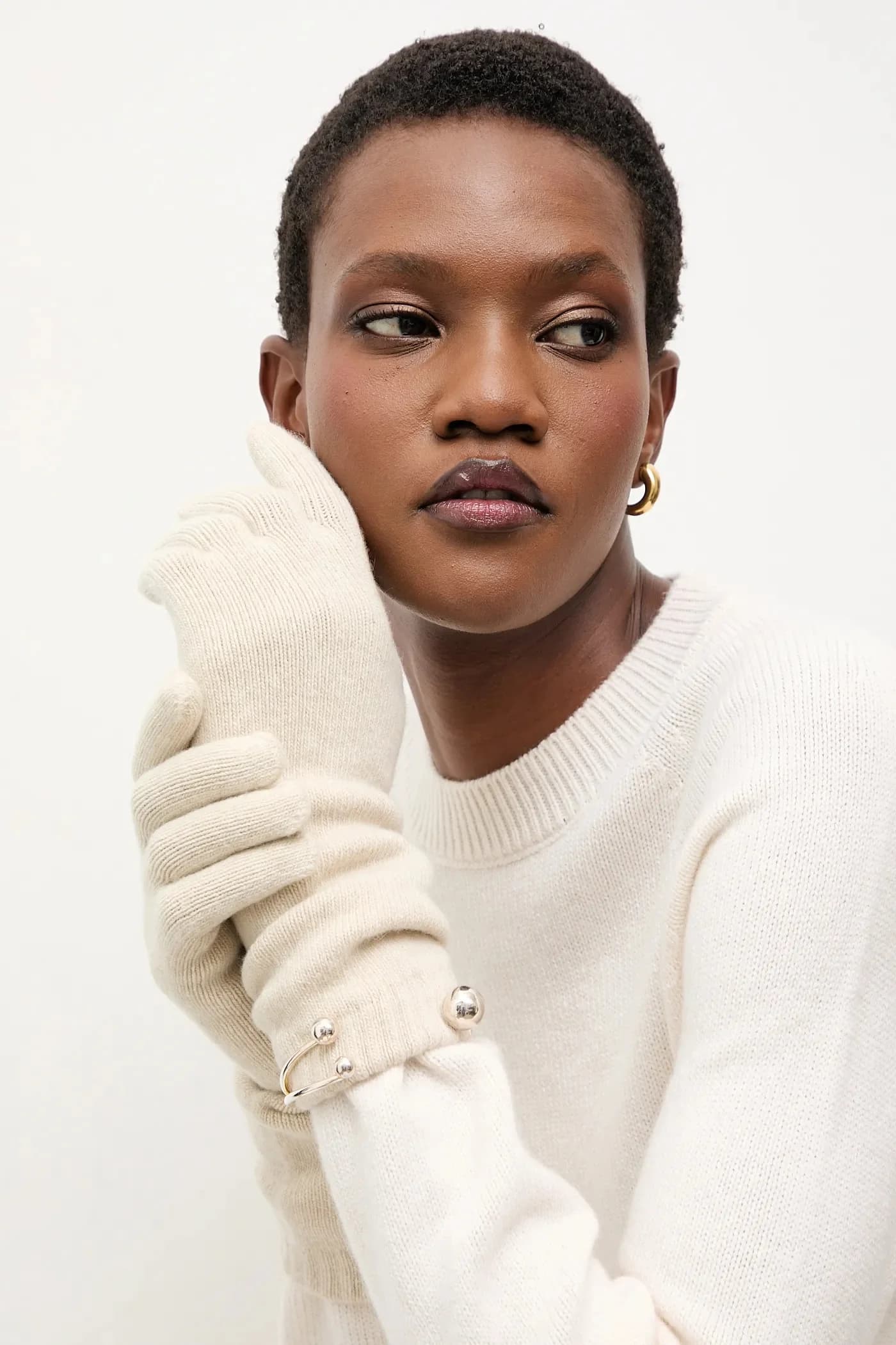 Шерстяные перчатки