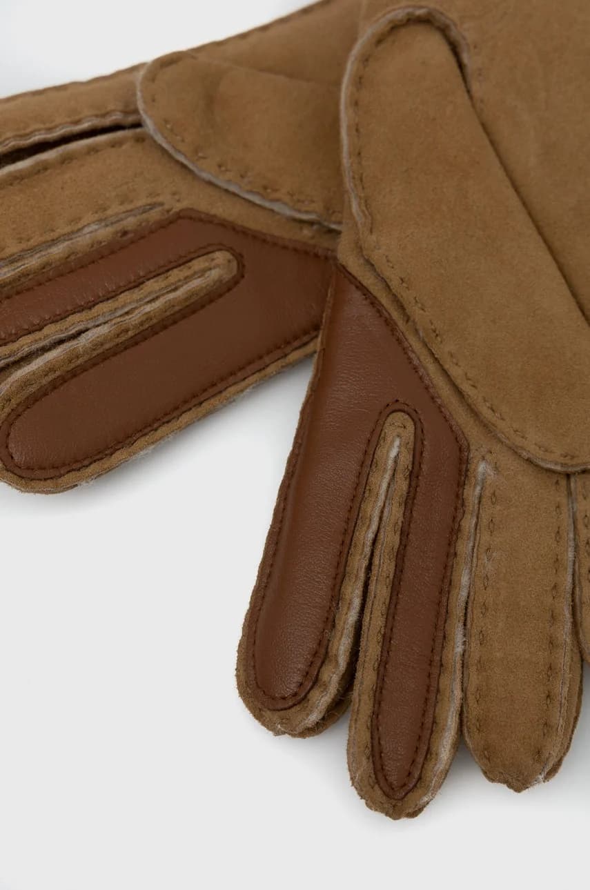 Замшевые перчатки - фото 2