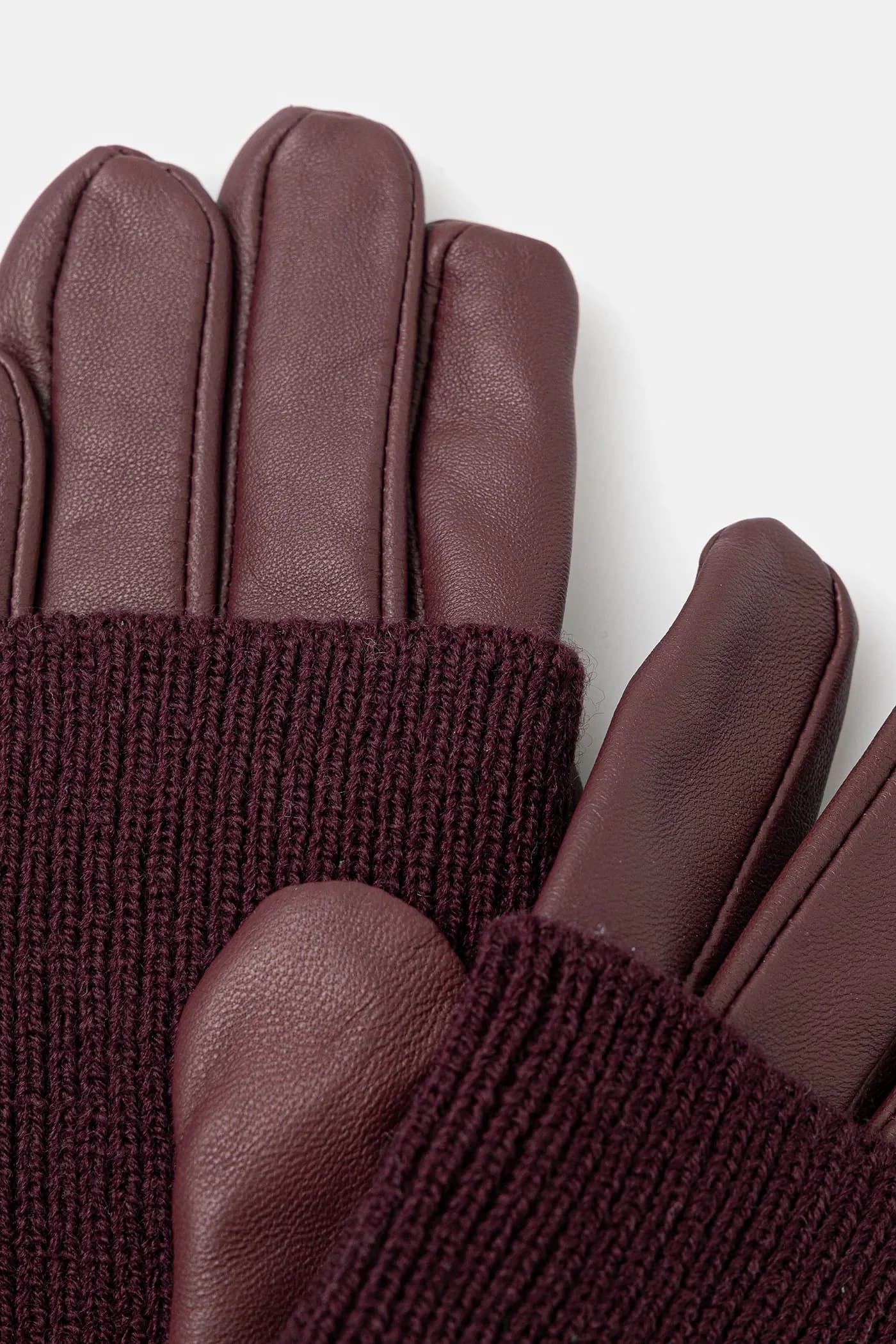 Кожаные перчатки - фото 2