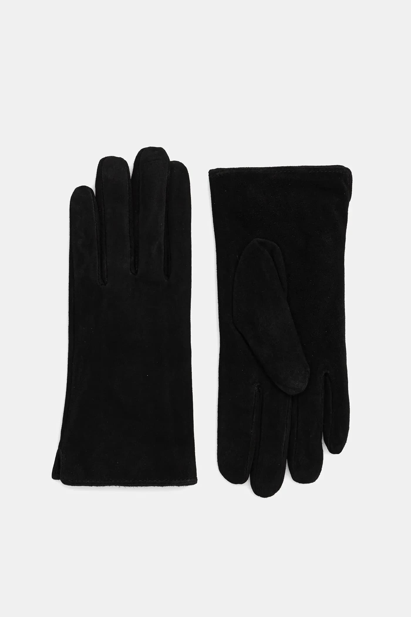Замшевые перчатки - фото 2