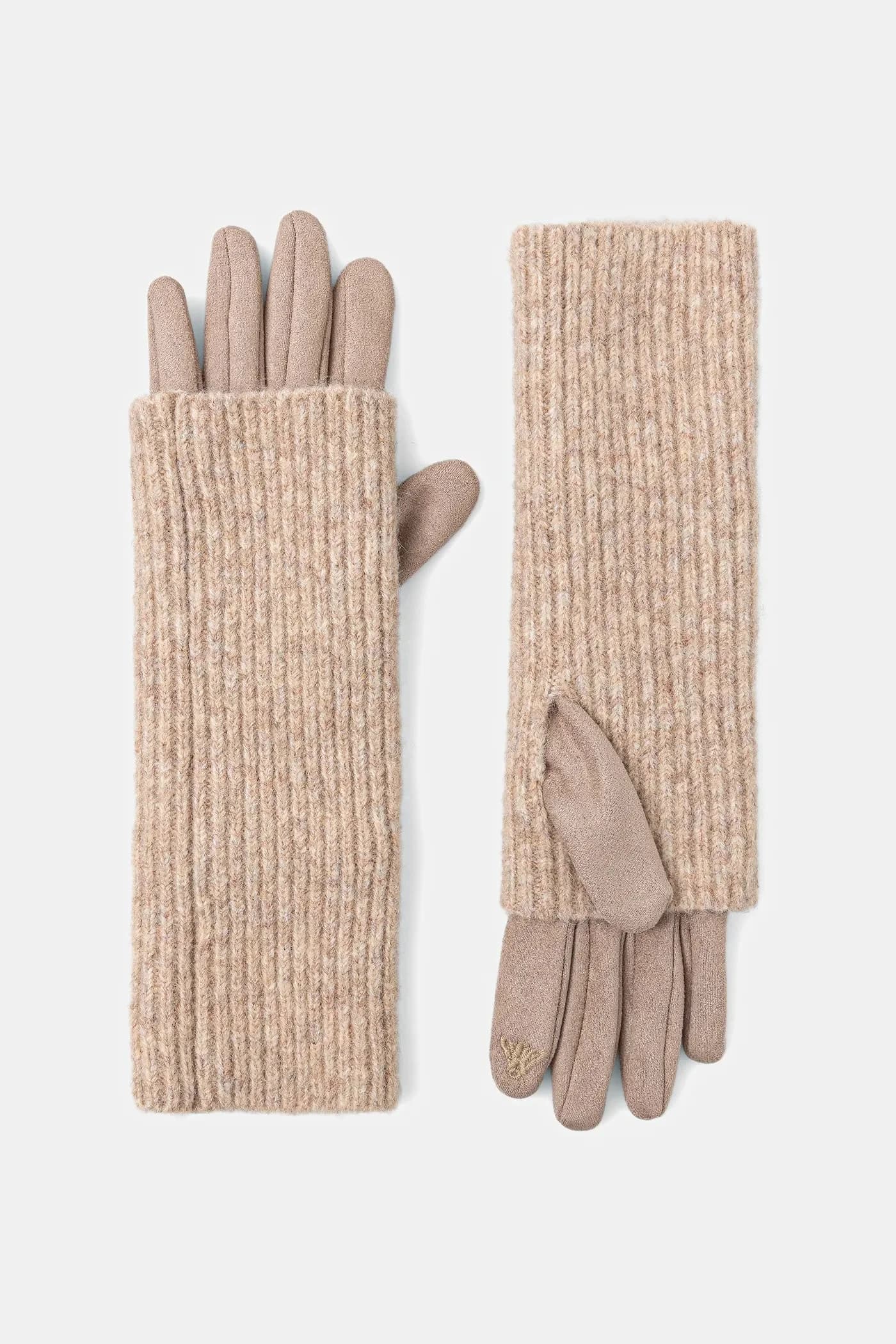 Перчатки из смесовой шерсти - фото 2