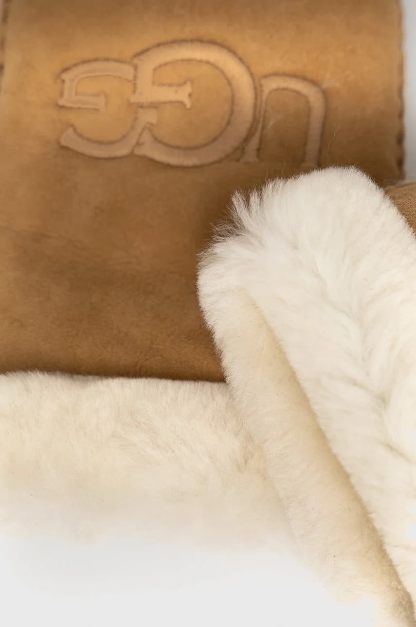 Замшевые перчатки - фото 2