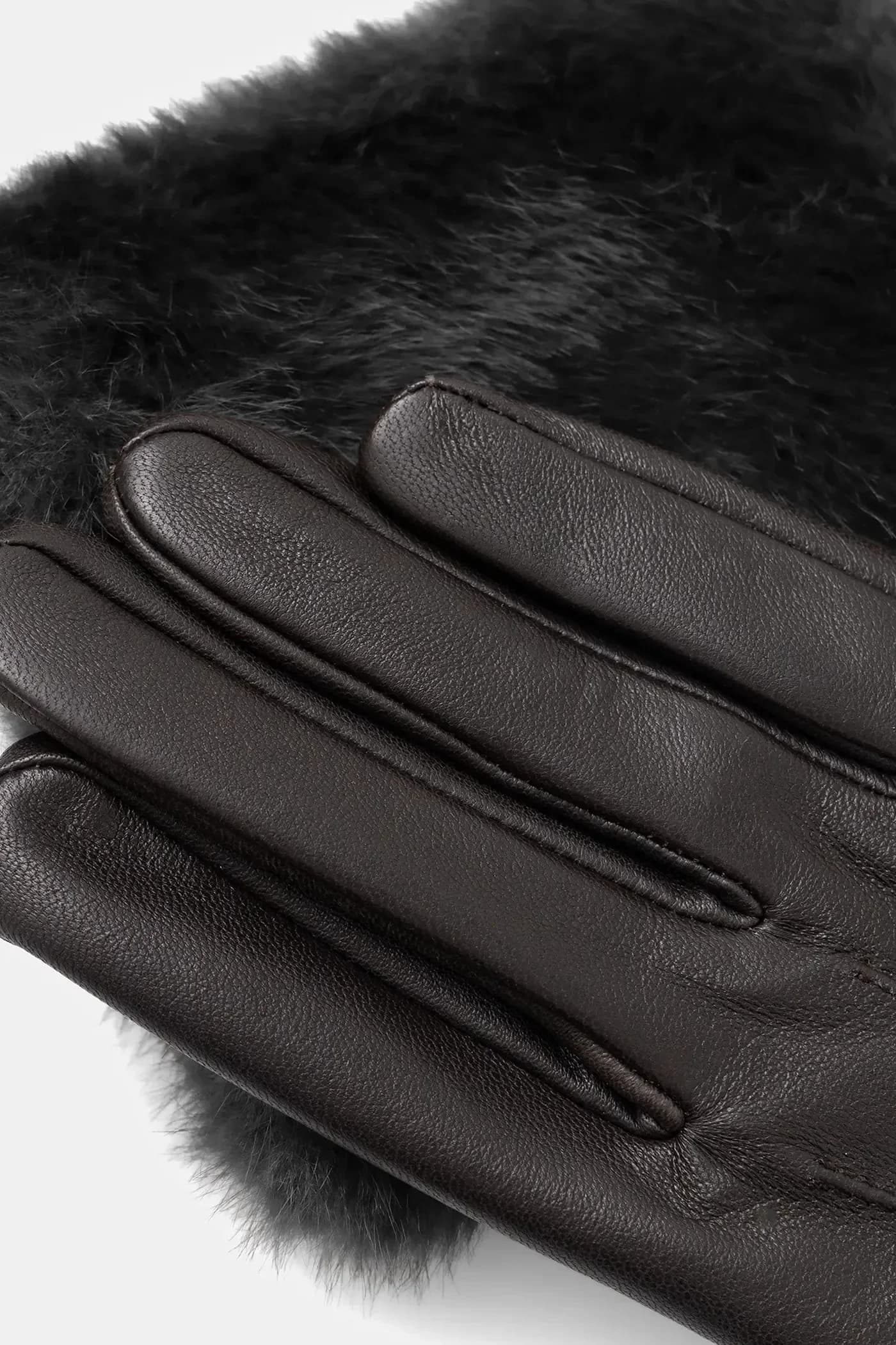 Кожаные перчатки - фото 2