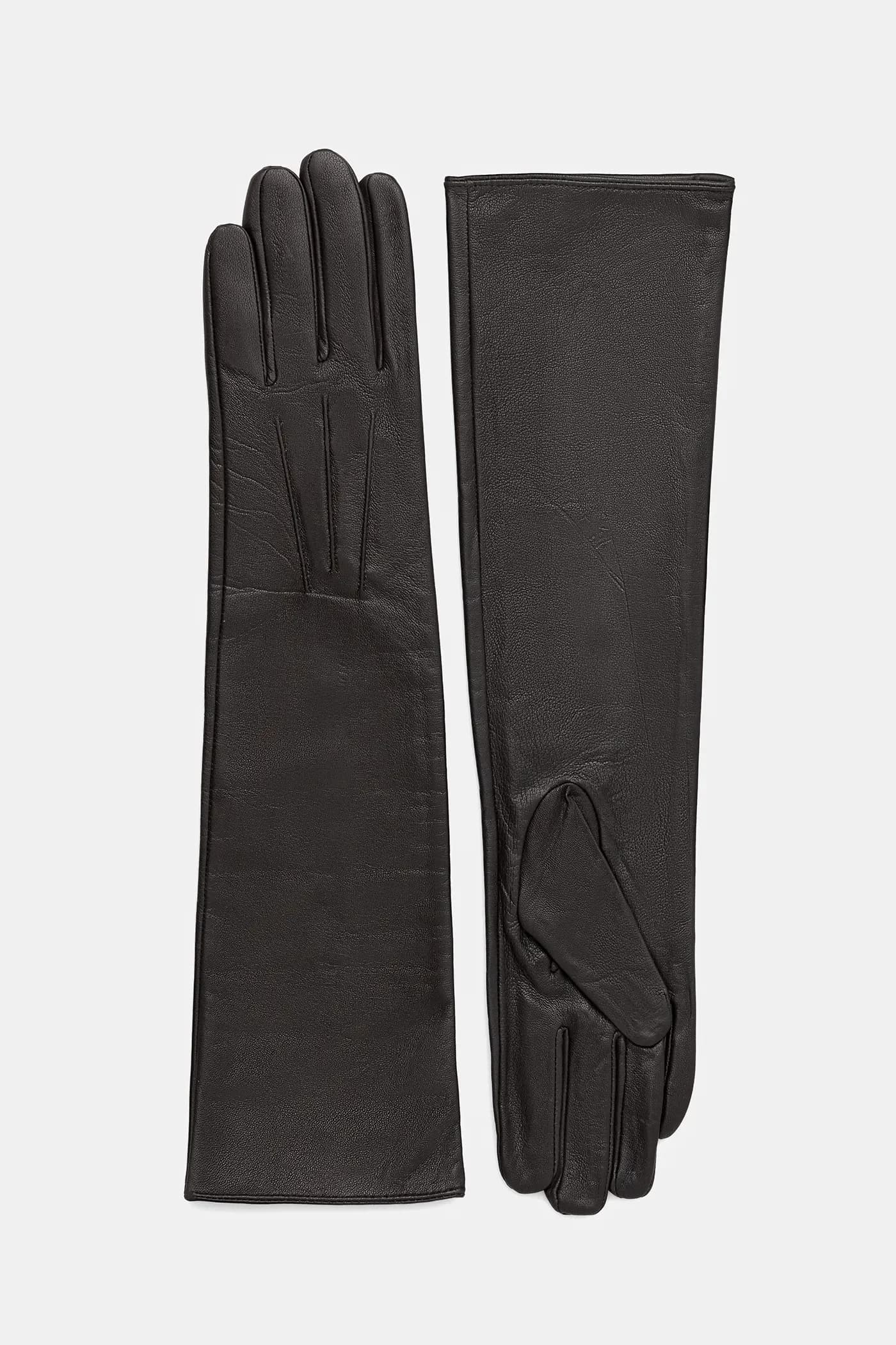 Кожаные перчатки - фото 2