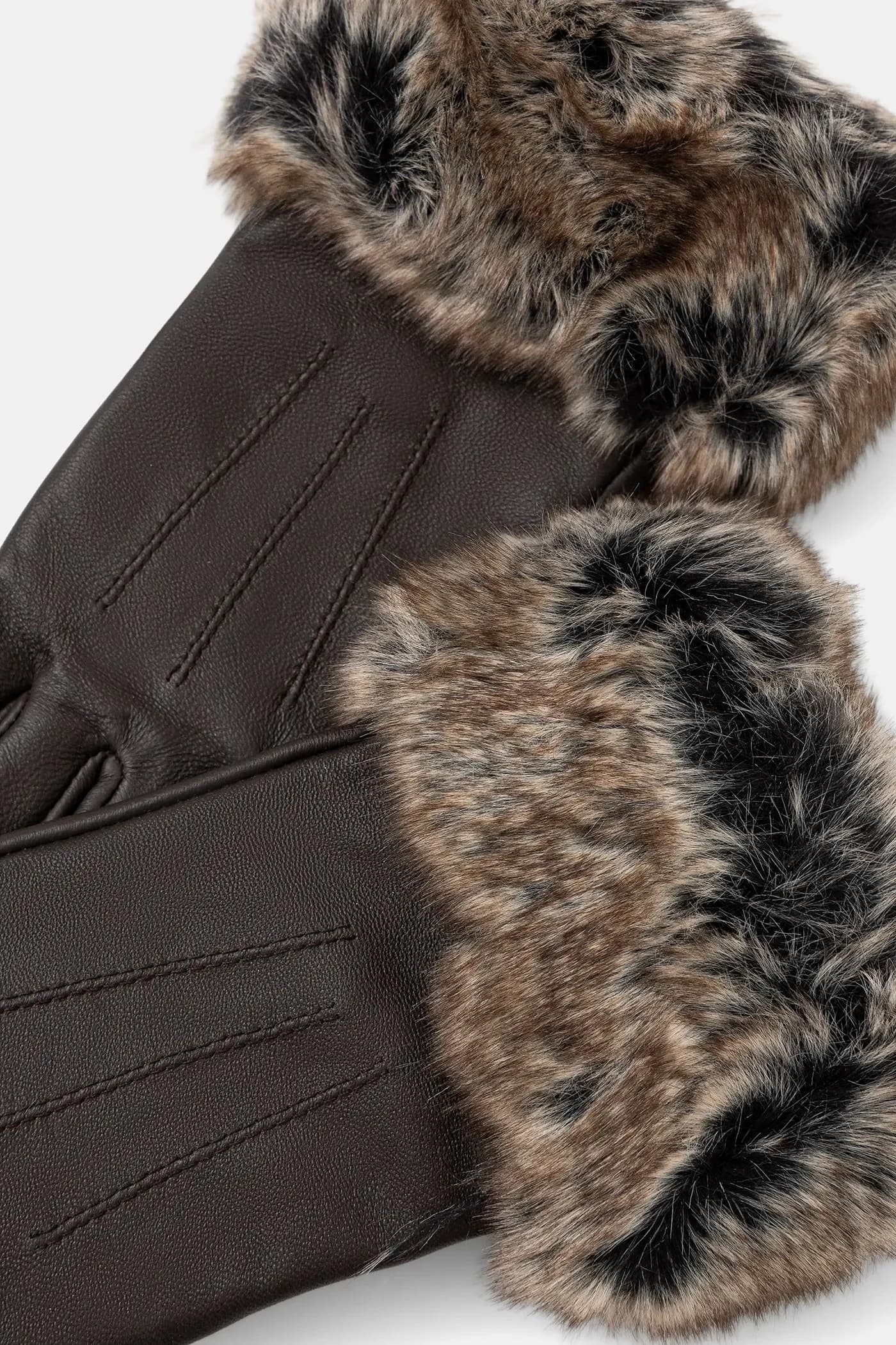 Кожаные перчатки - фото 2