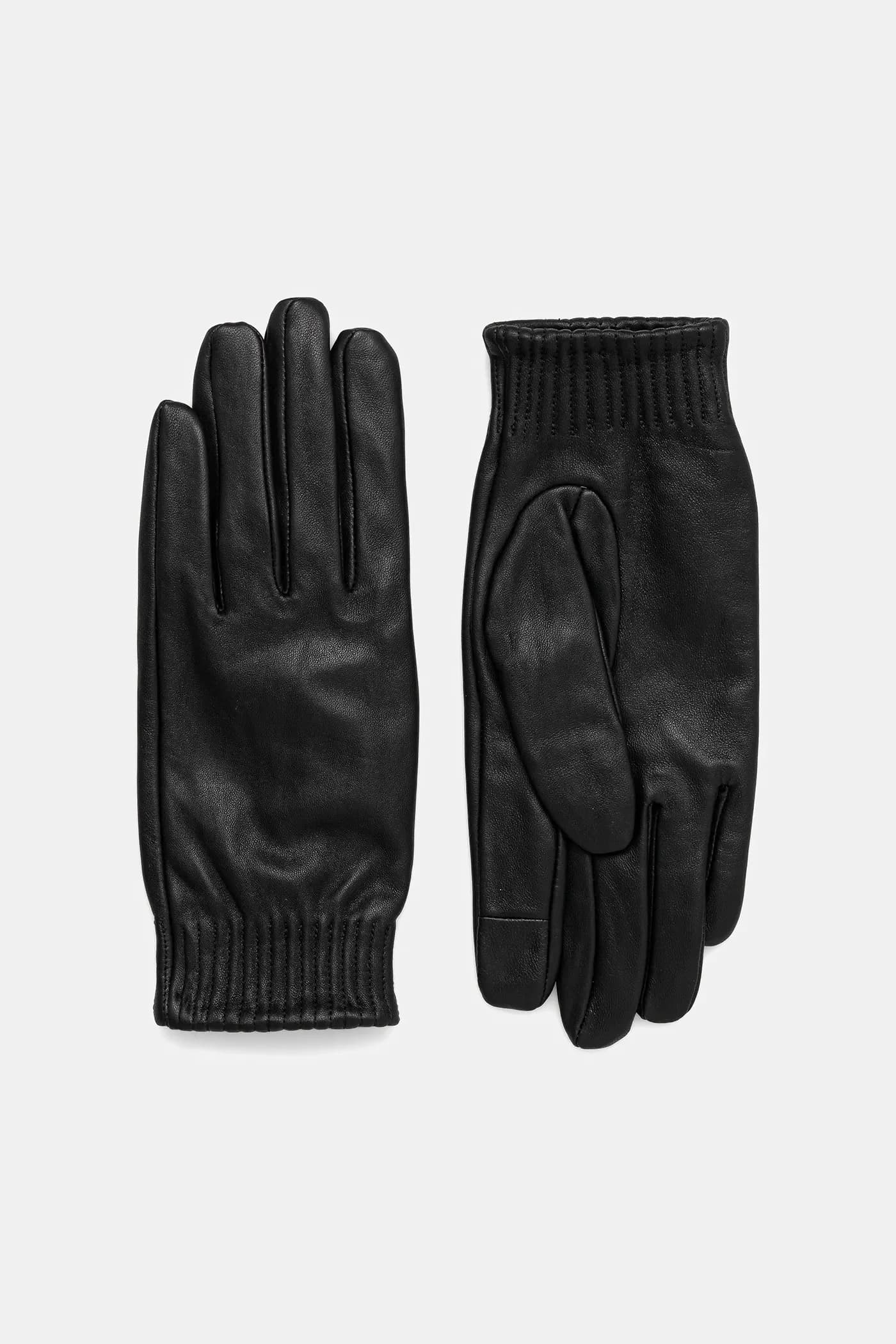 Кожаные перчатки - фото 2